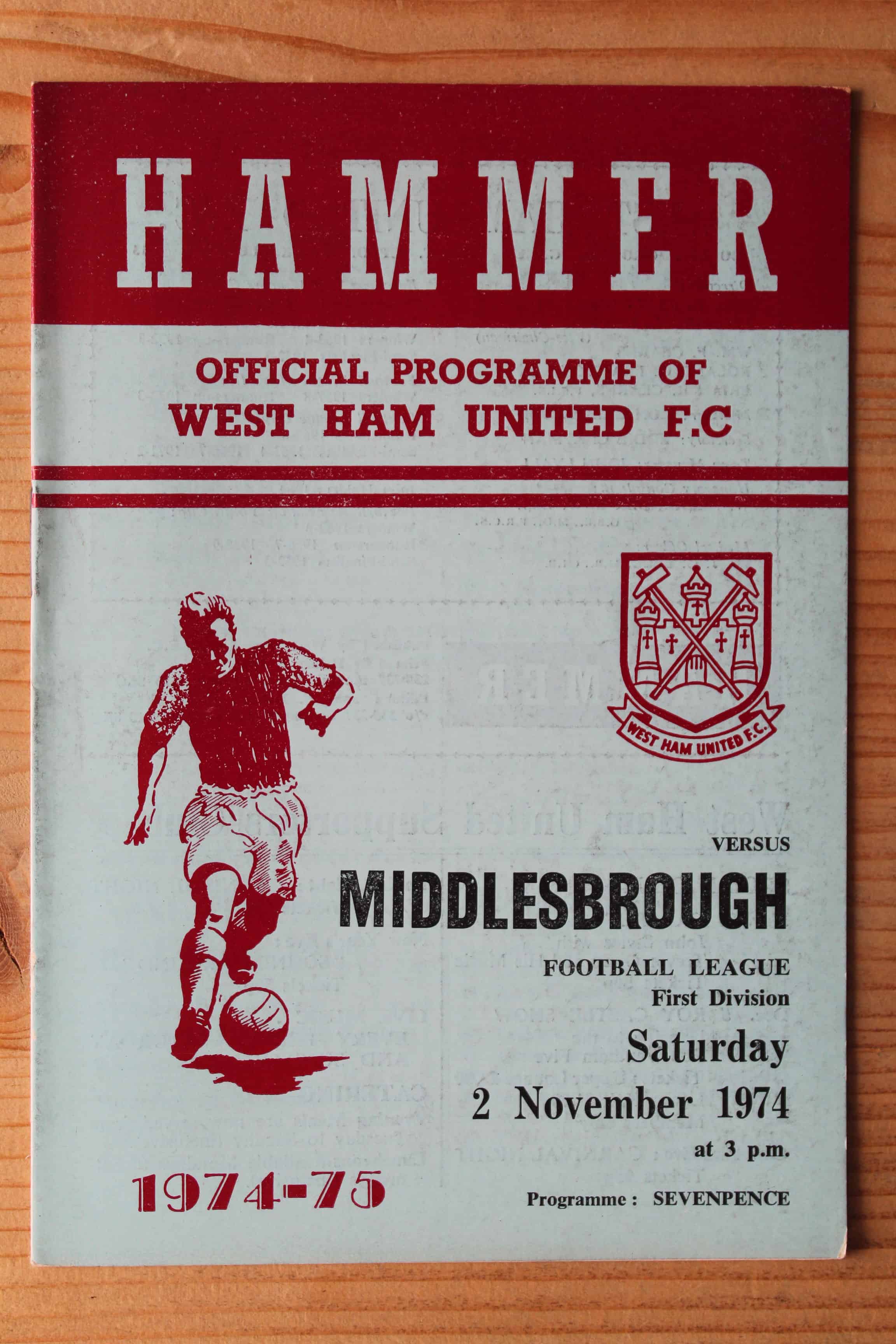 West Ham United FC v Middlesbrough FC