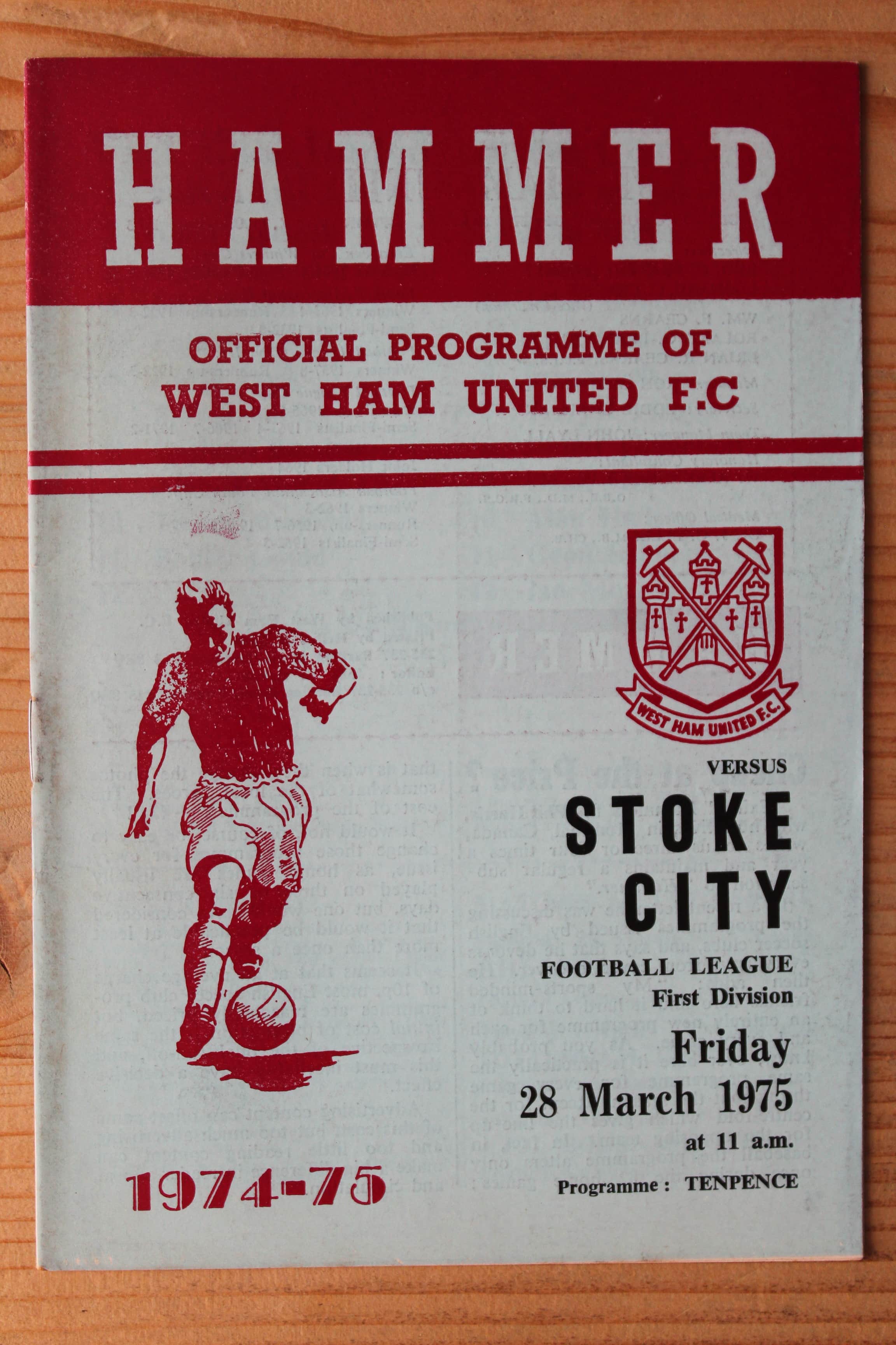 West Ham United FC v Stoke City FC