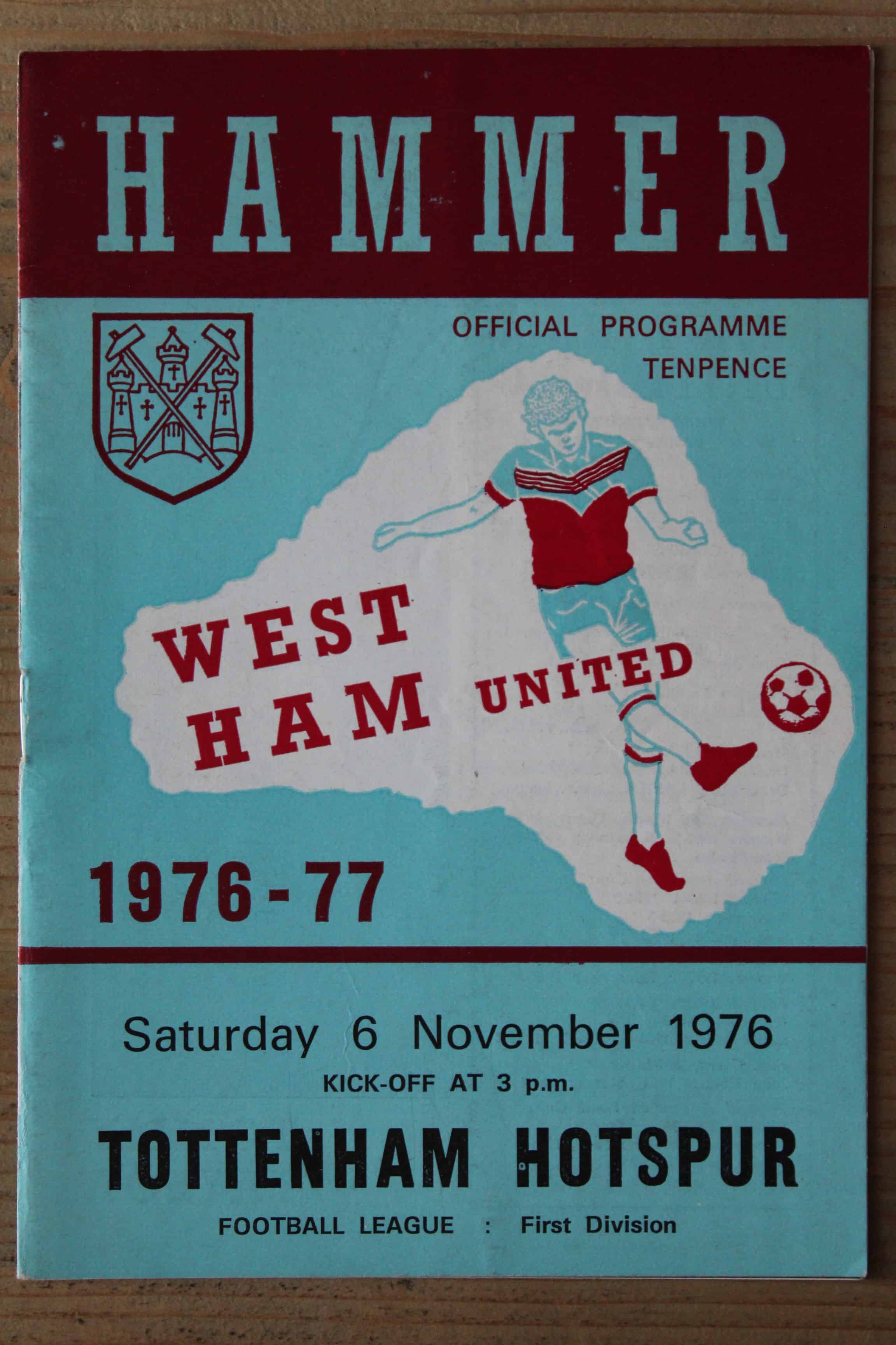 West Ham United FC v Tottenham Hotspur FC