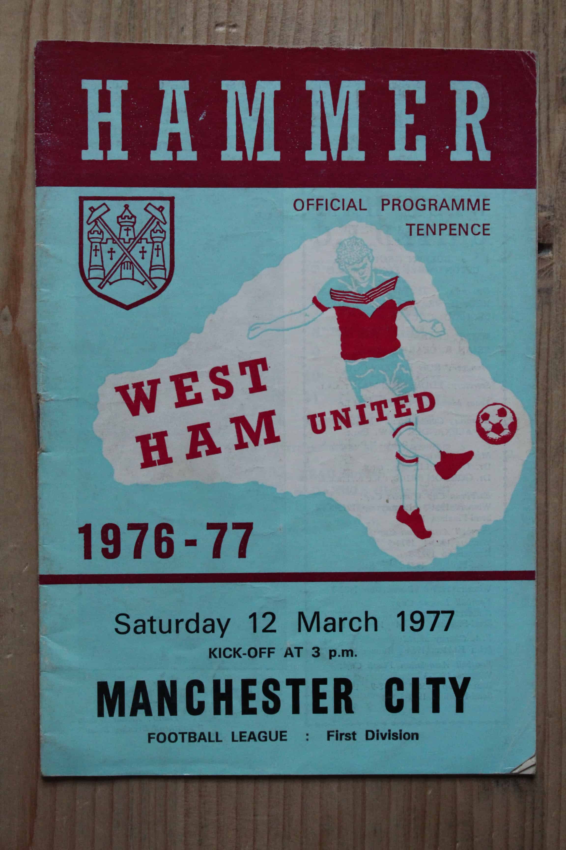 West Ham United FC v Manchester City FC