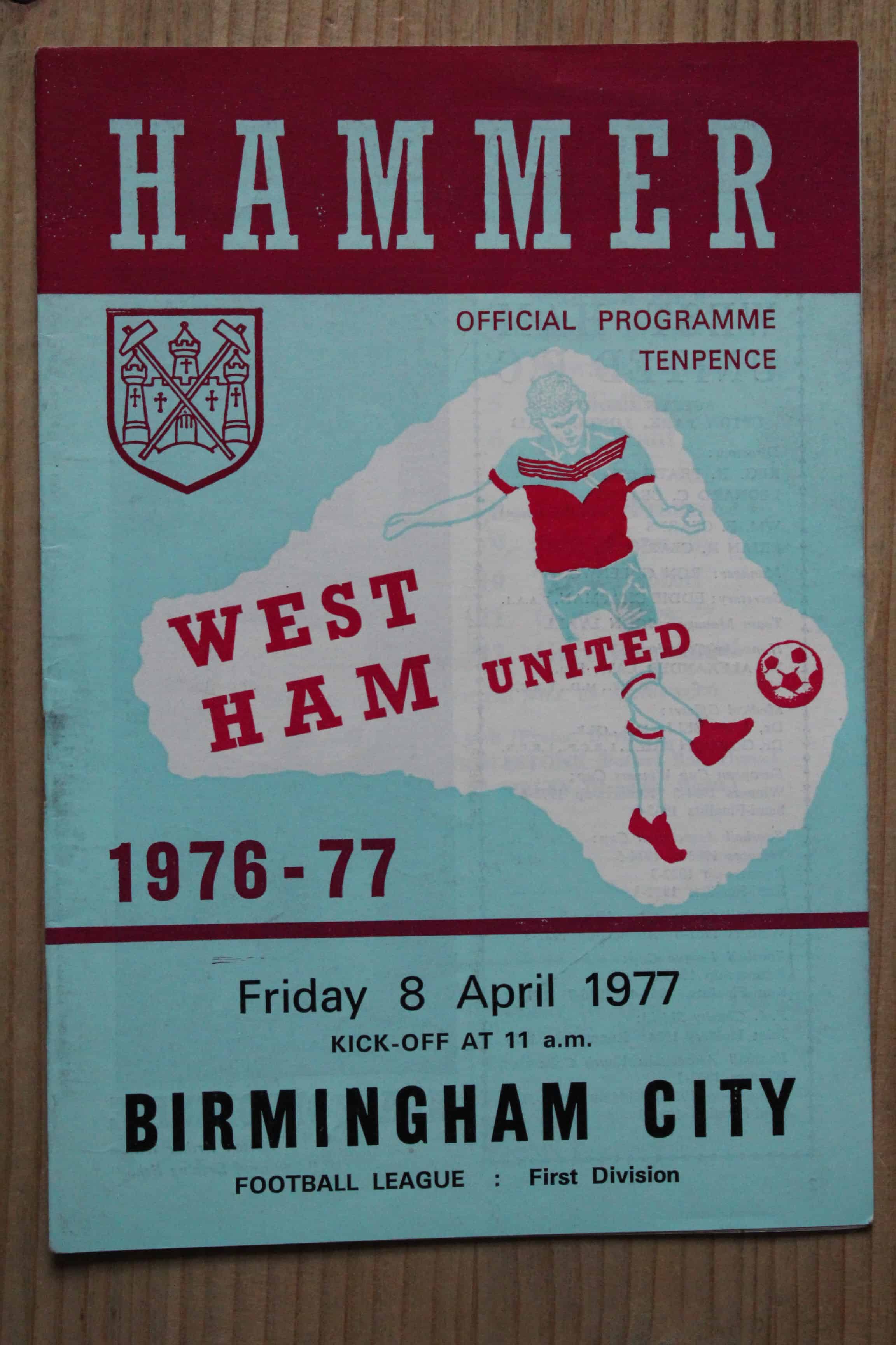 West Ham United FC v Birmingham City FC