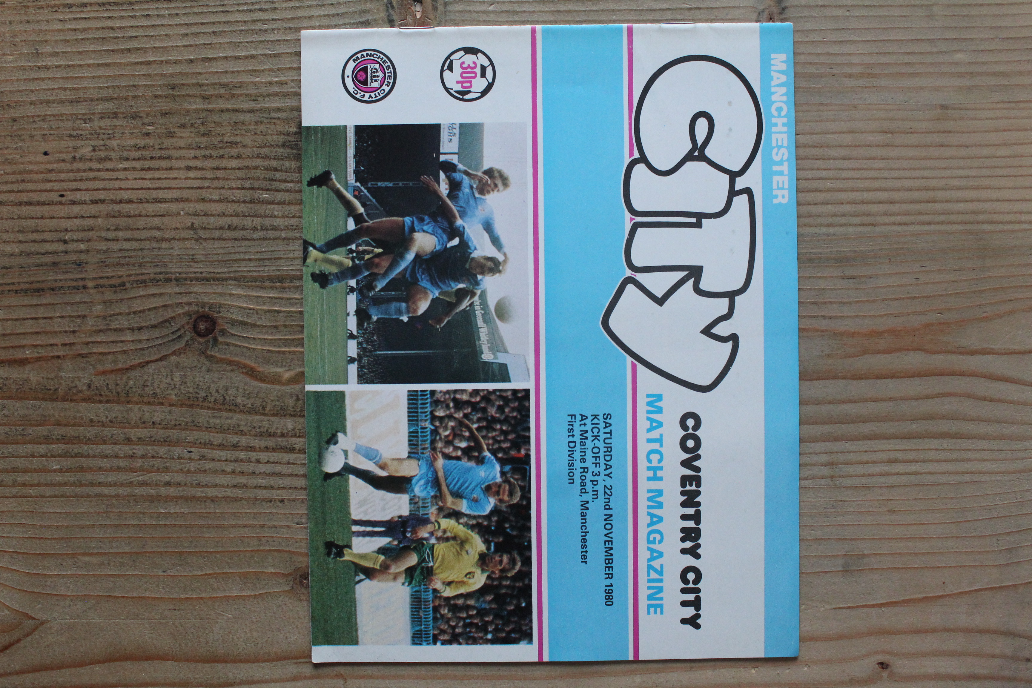 Manchester City FC v Coventry City FC