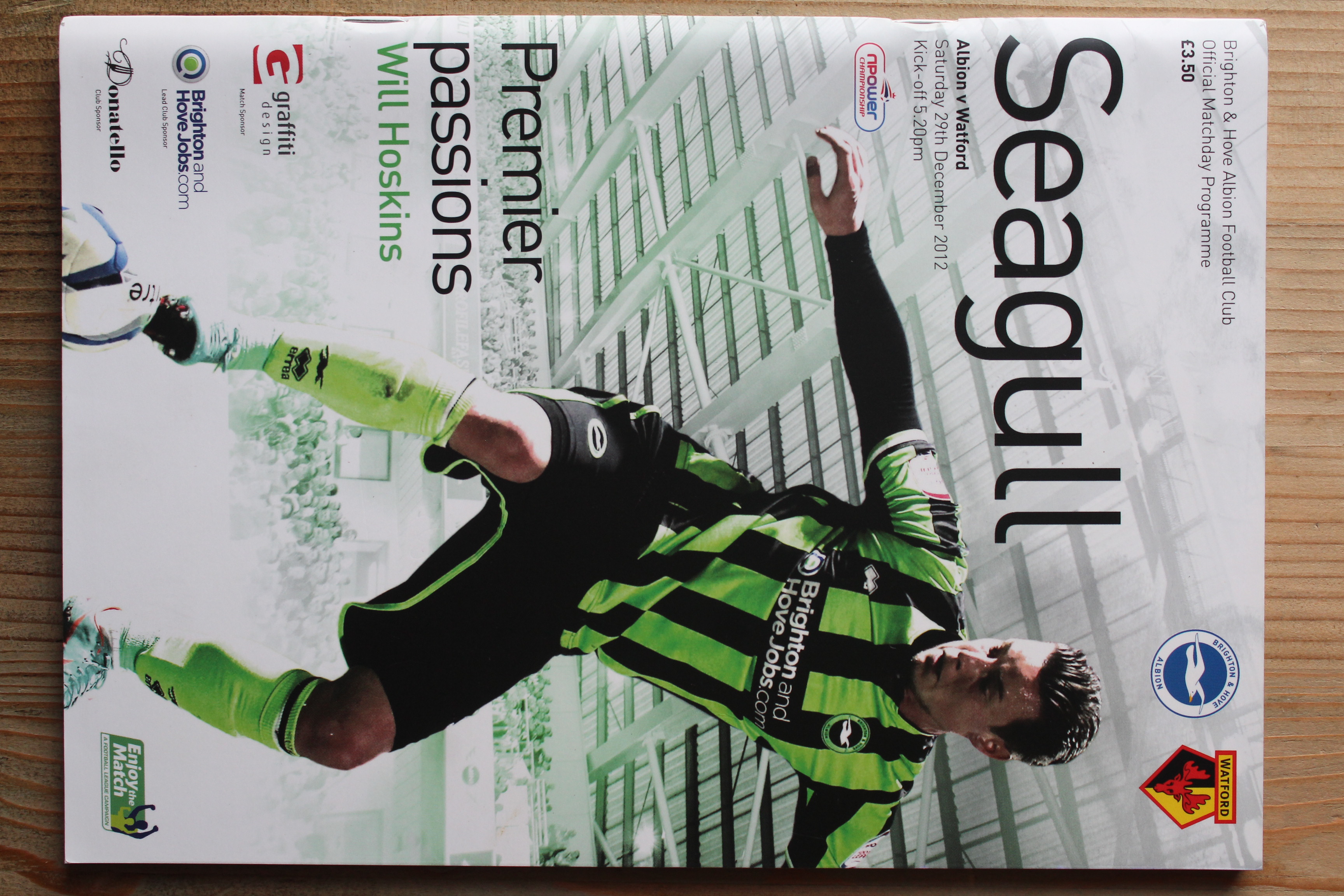 Brighton & Hove Albion FC v Watford FC