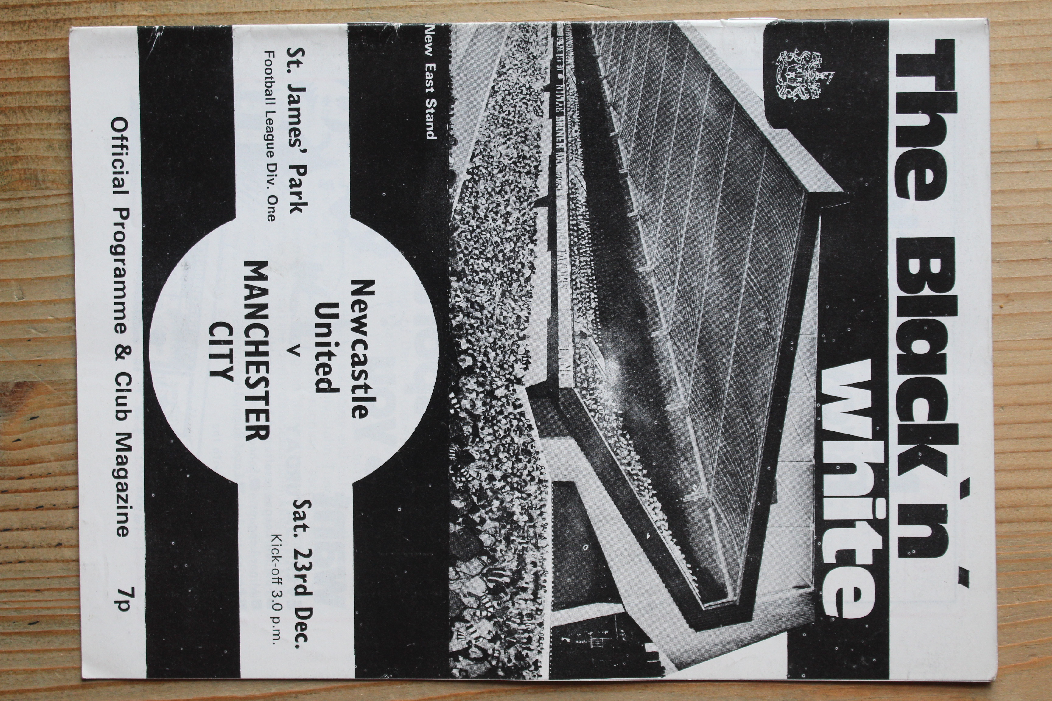 Newcastle United FC v Manchester City FC