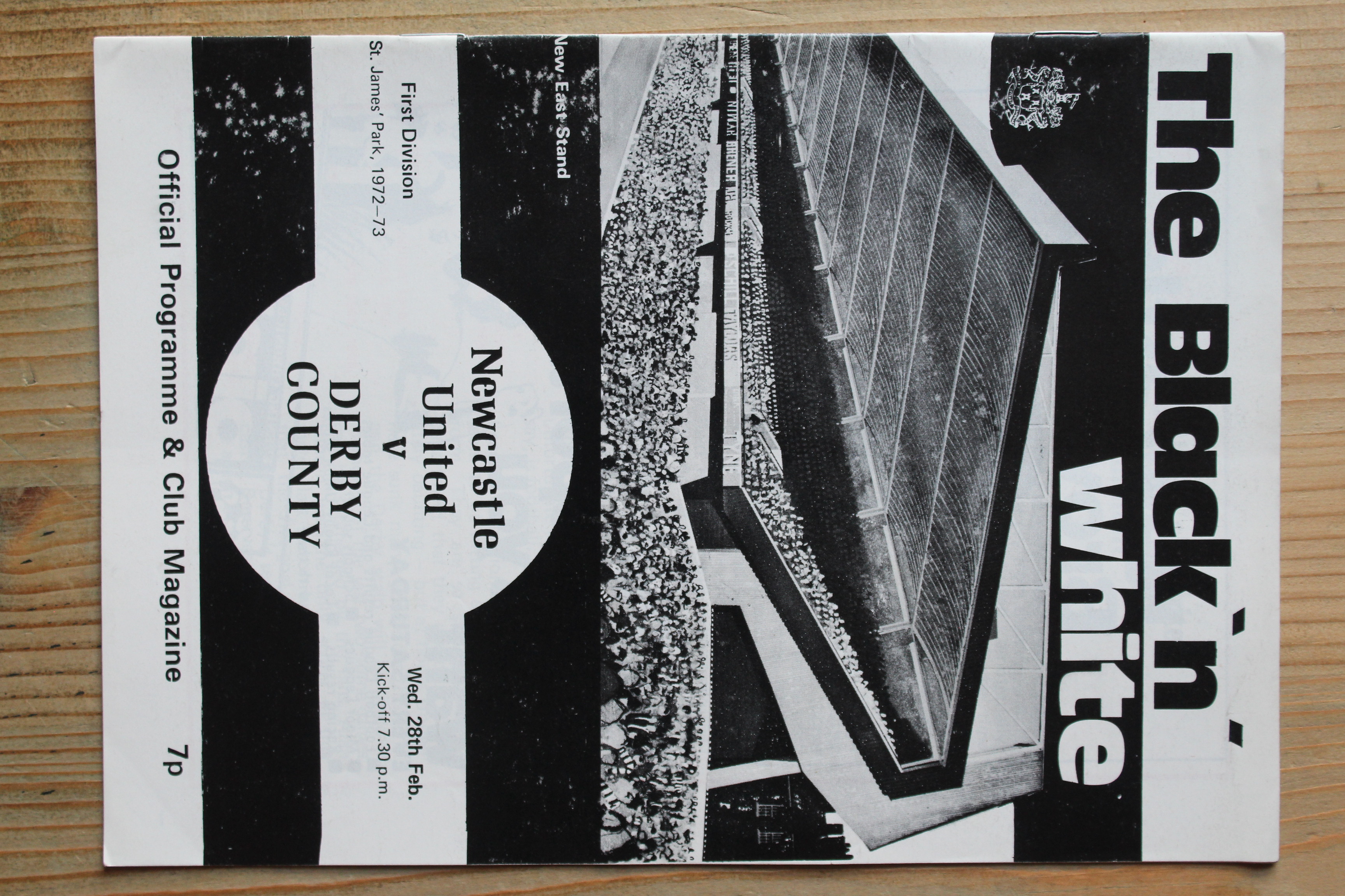 Newcastle United FC v Derby County FC