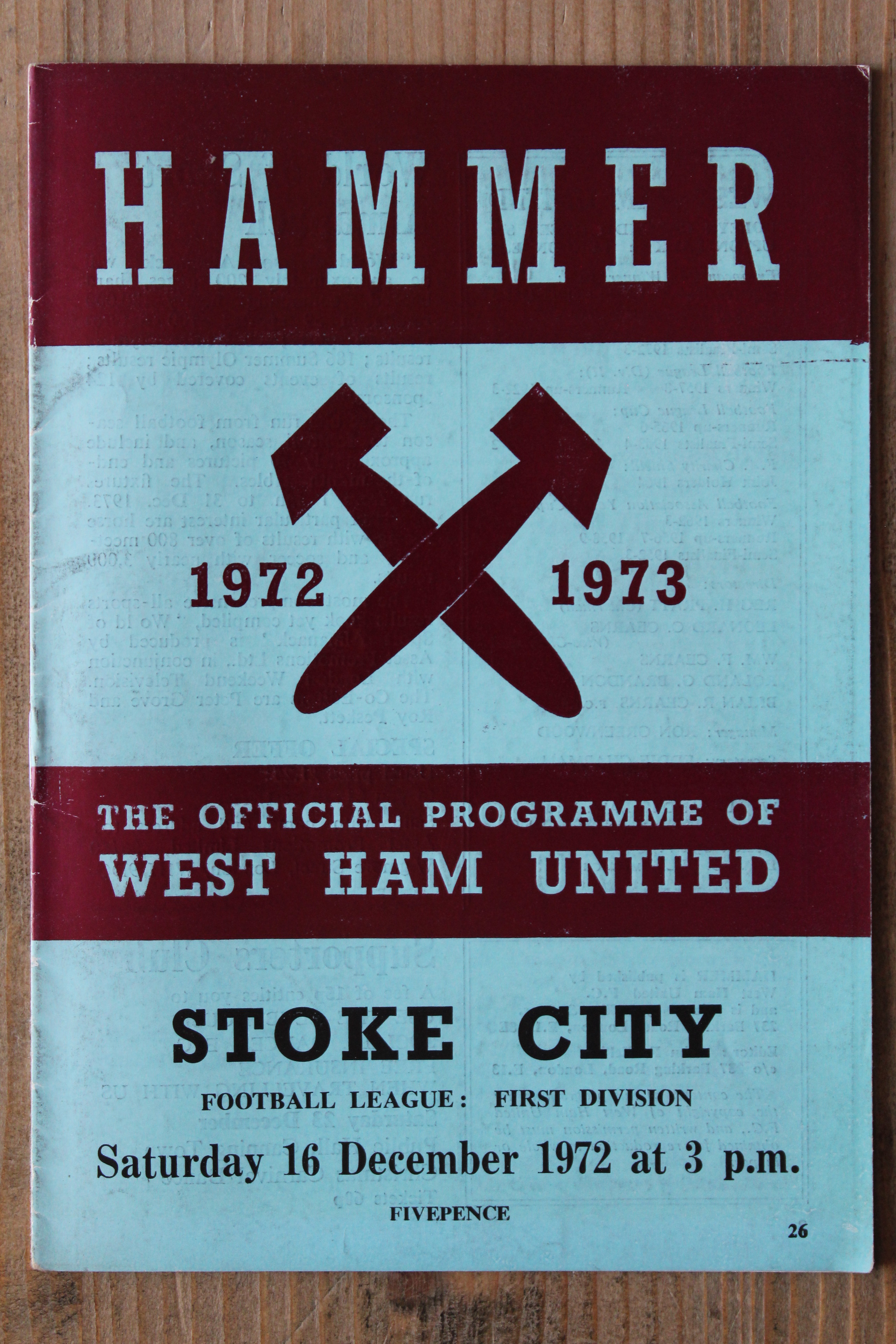 West Ham United FC v Stoke City FC