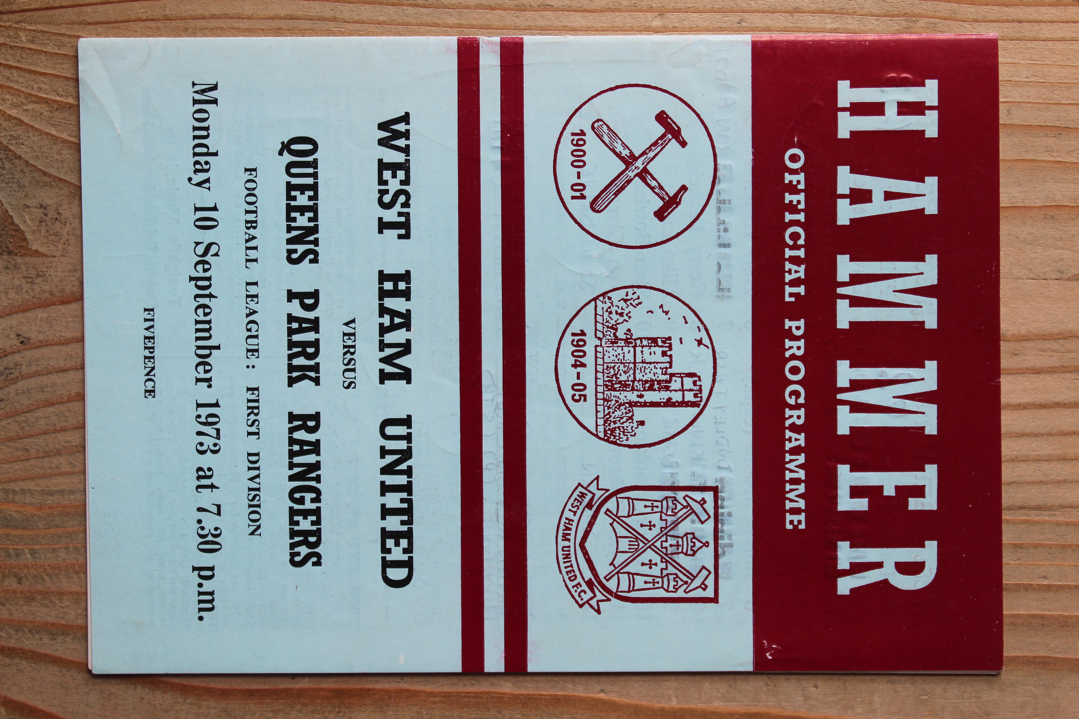 West Ham United FC v Queens Park Rangers FC