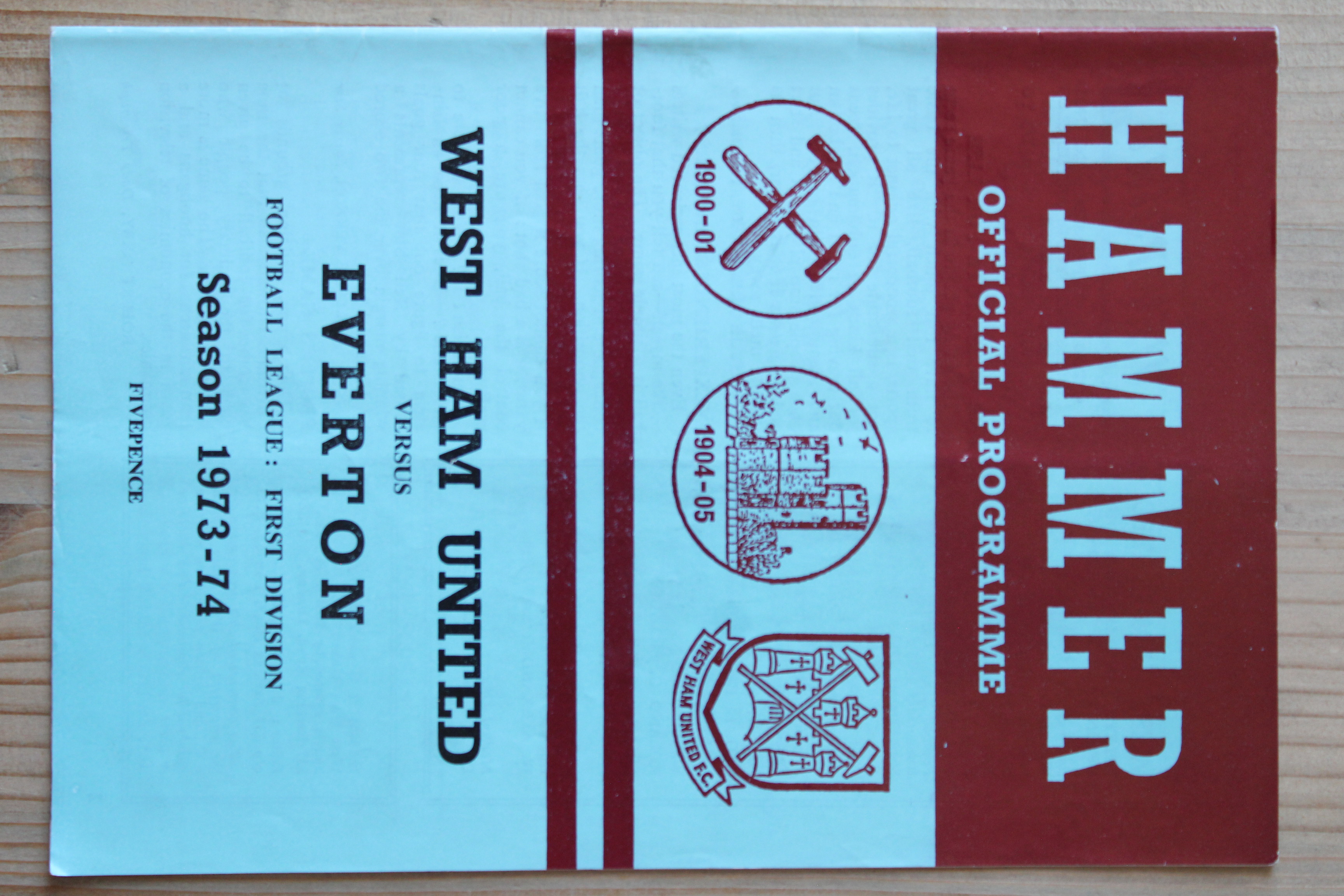 West Ham United FC v Everton FC