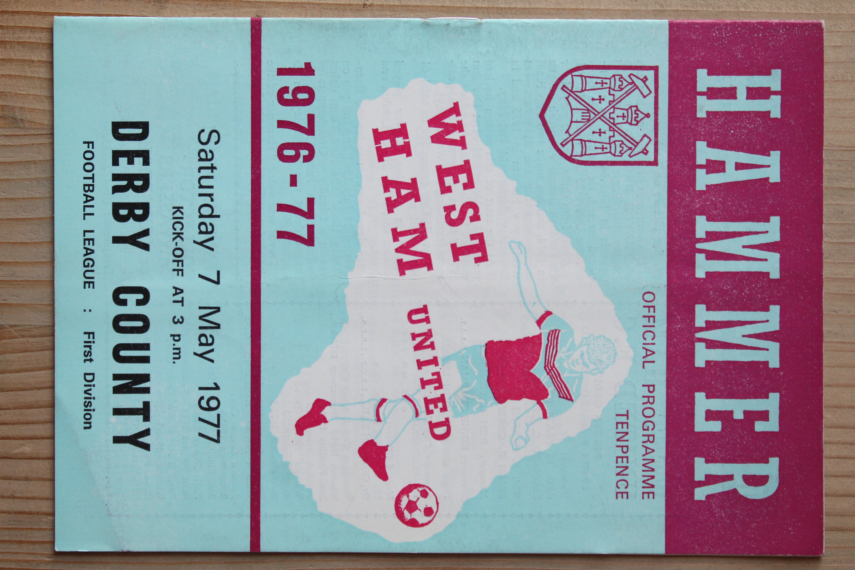 West Ham United FC v Derby County FC