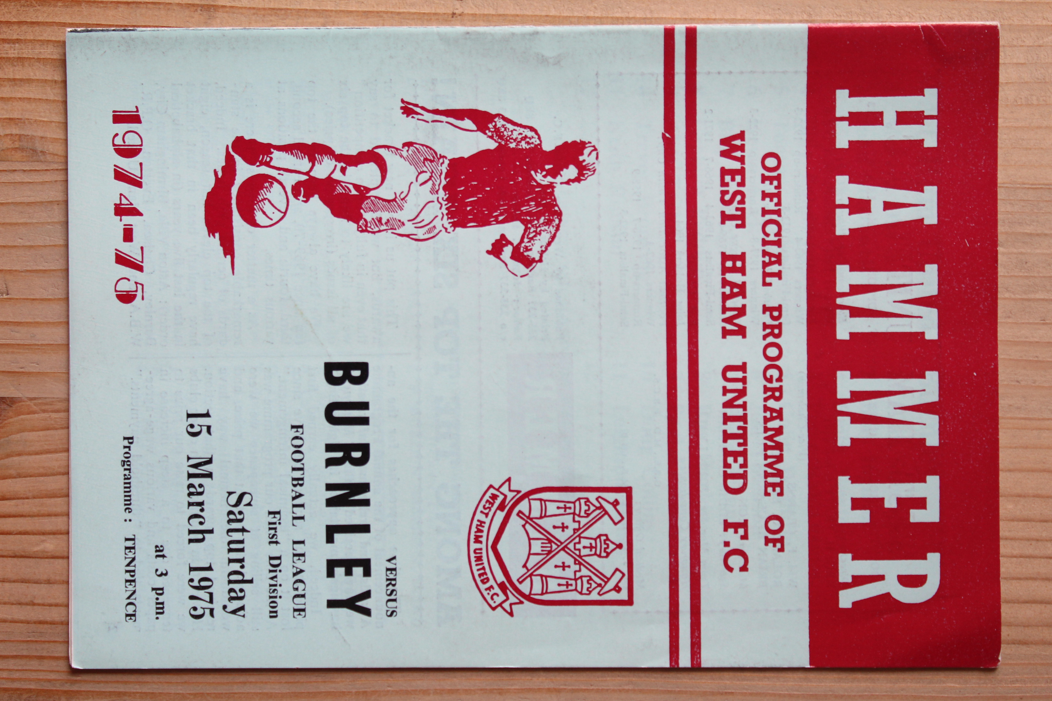 West Ham United FC v Burnley FC