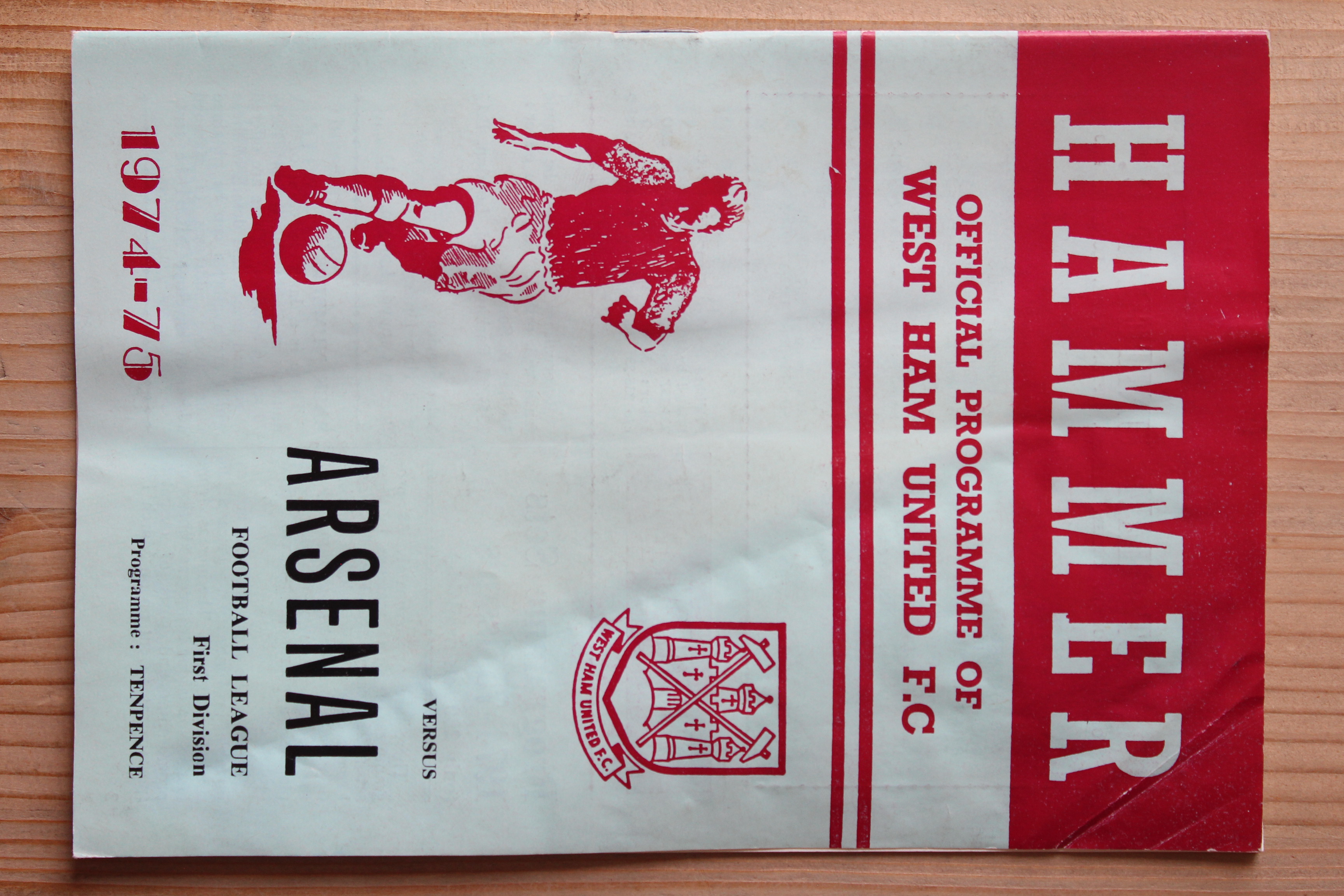 West Ham United FC v Arsenal FC