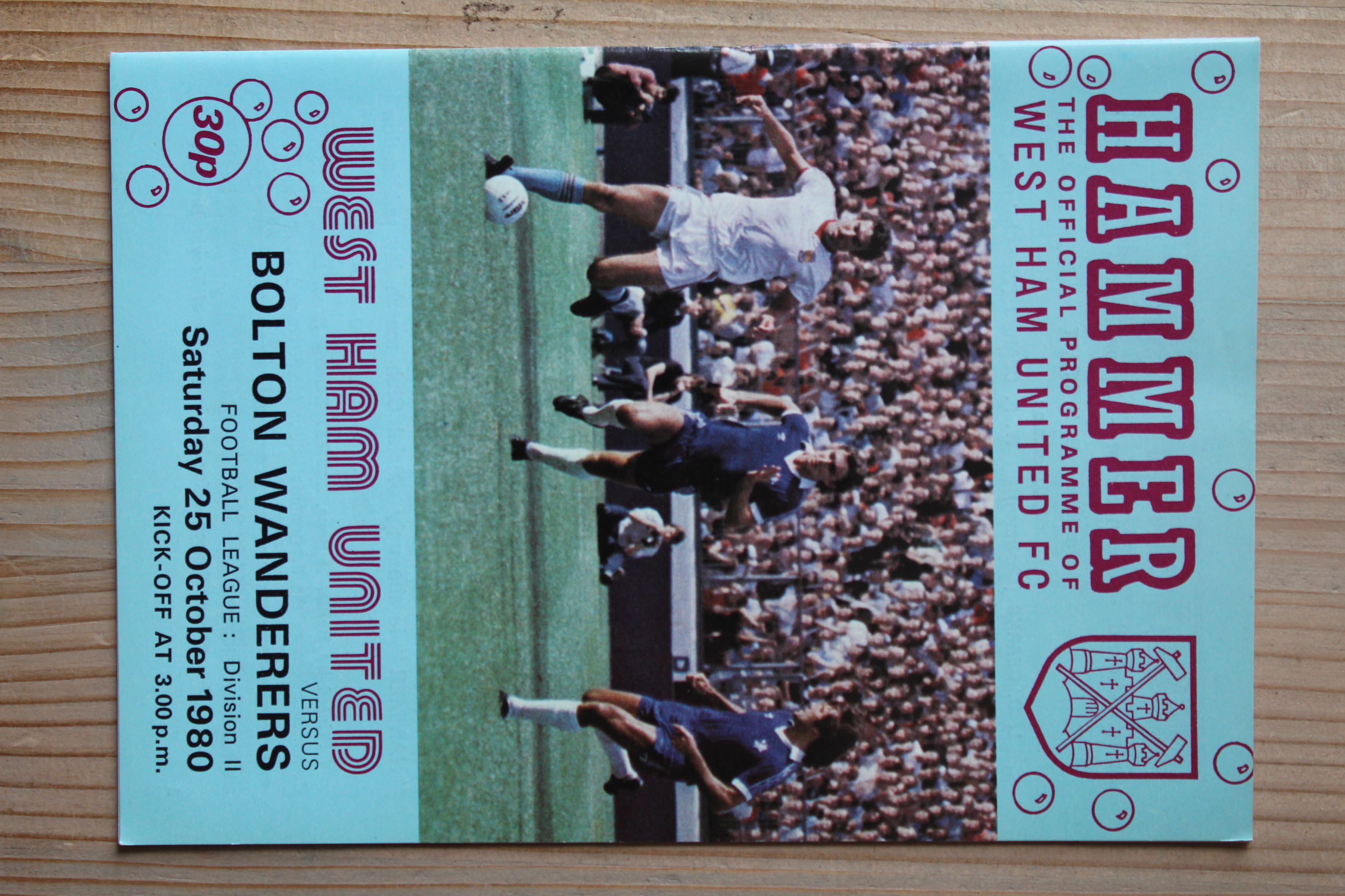 West Ham United FC v Bolton Wanderers FC
