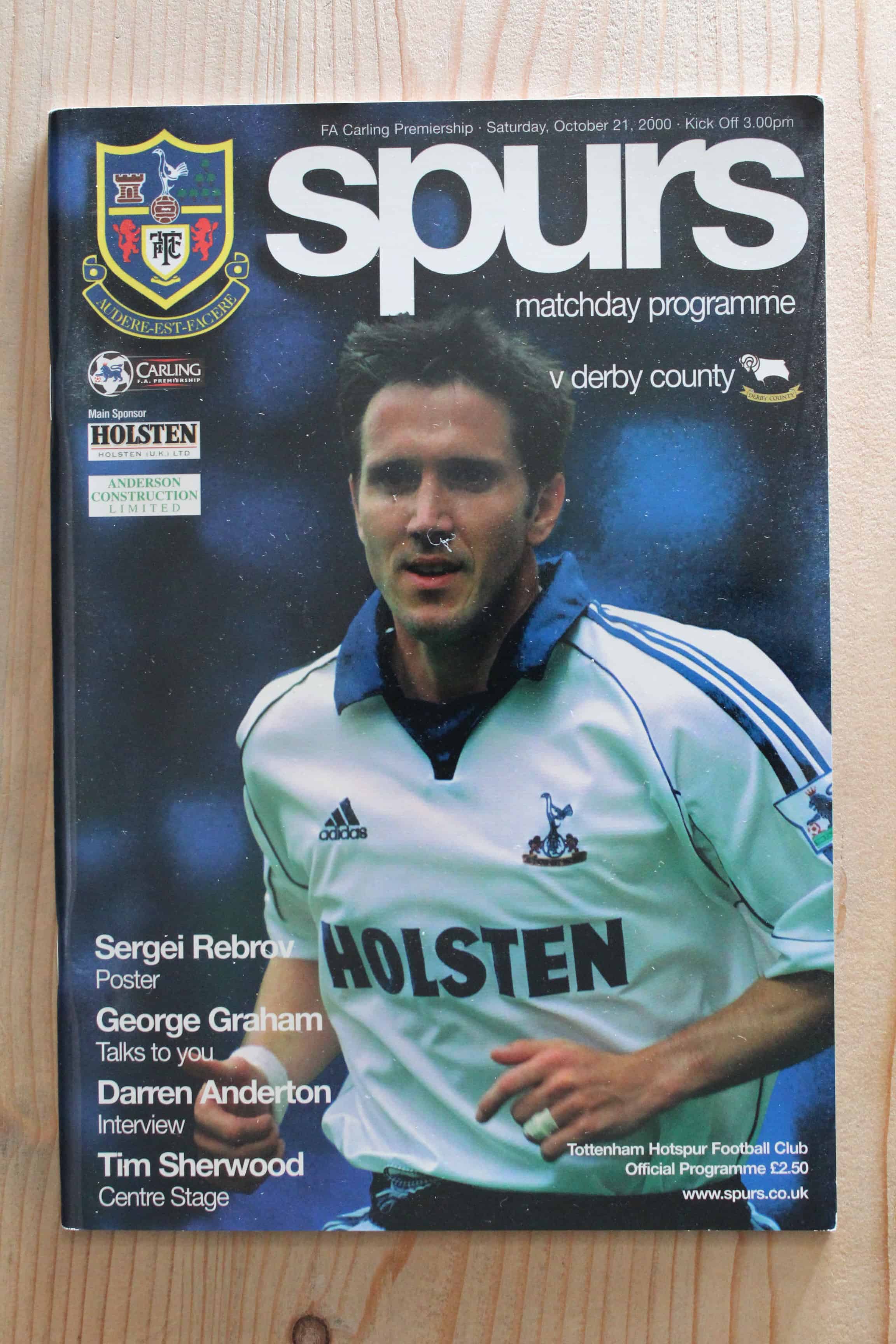 Tottenham Hotspur FC v Derby County FC