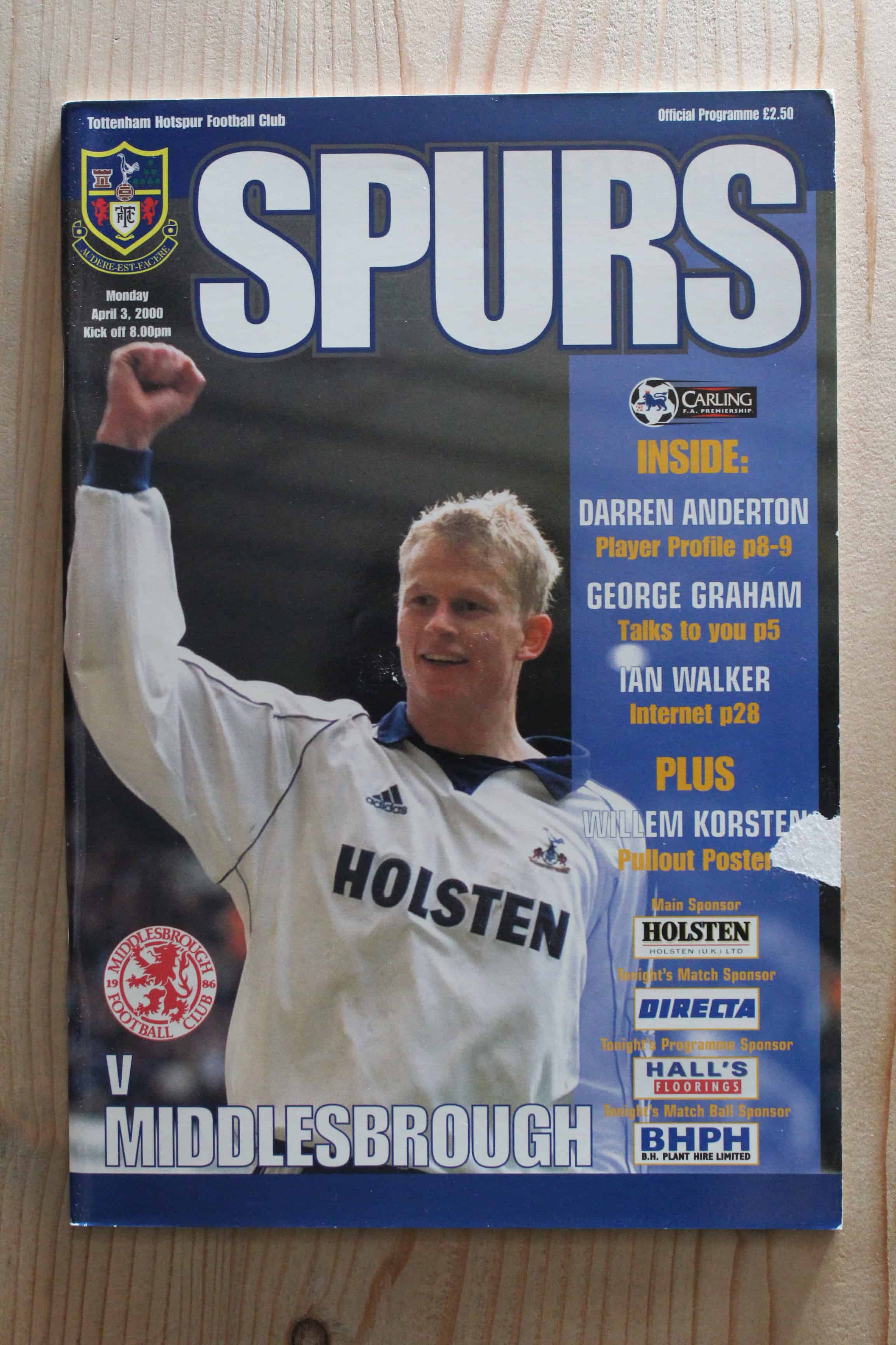 Tottenham Hotspur FC v Middlesbrough FC
