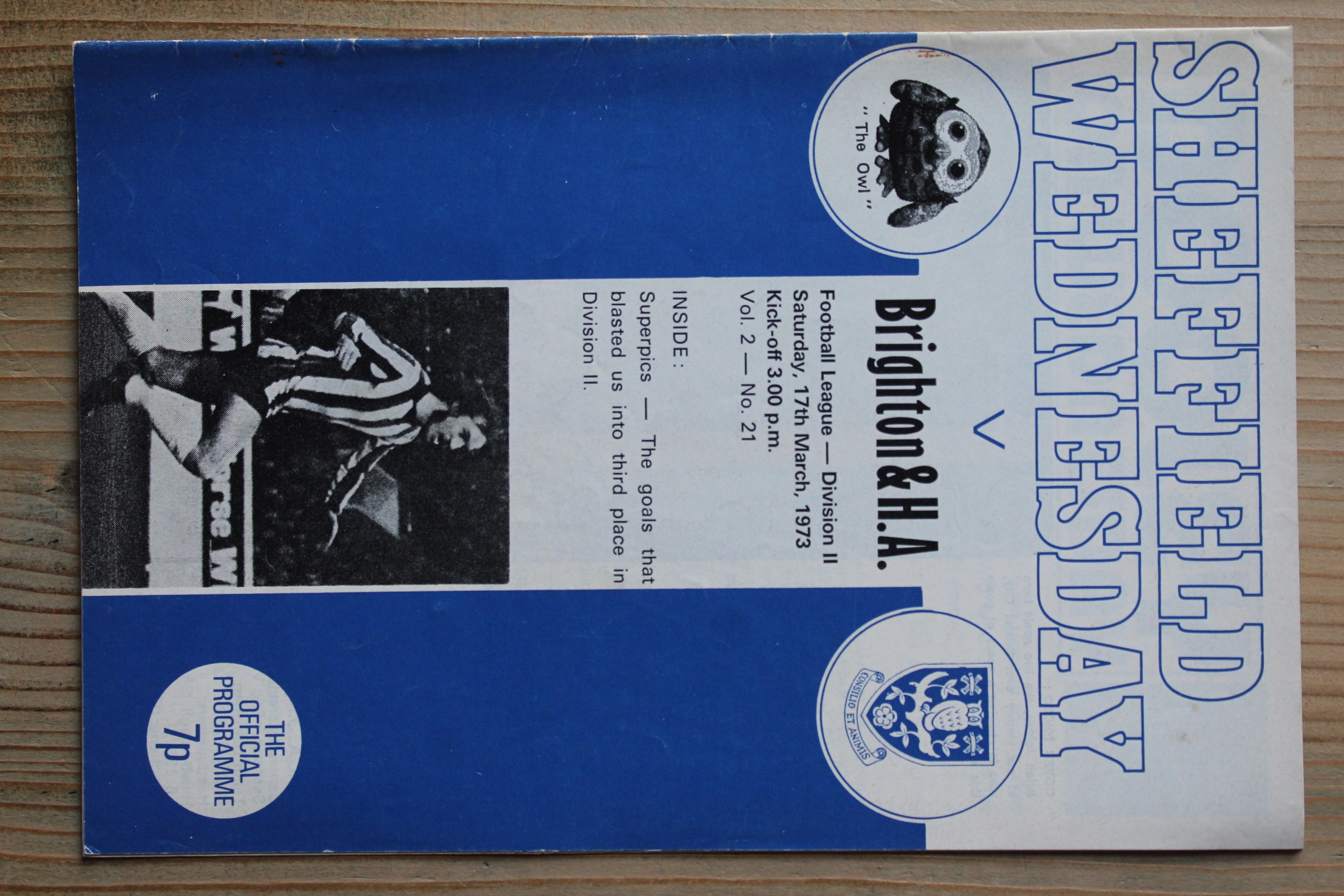 Sheffield Wednesday FC  v Brighton & Hove Albion FC