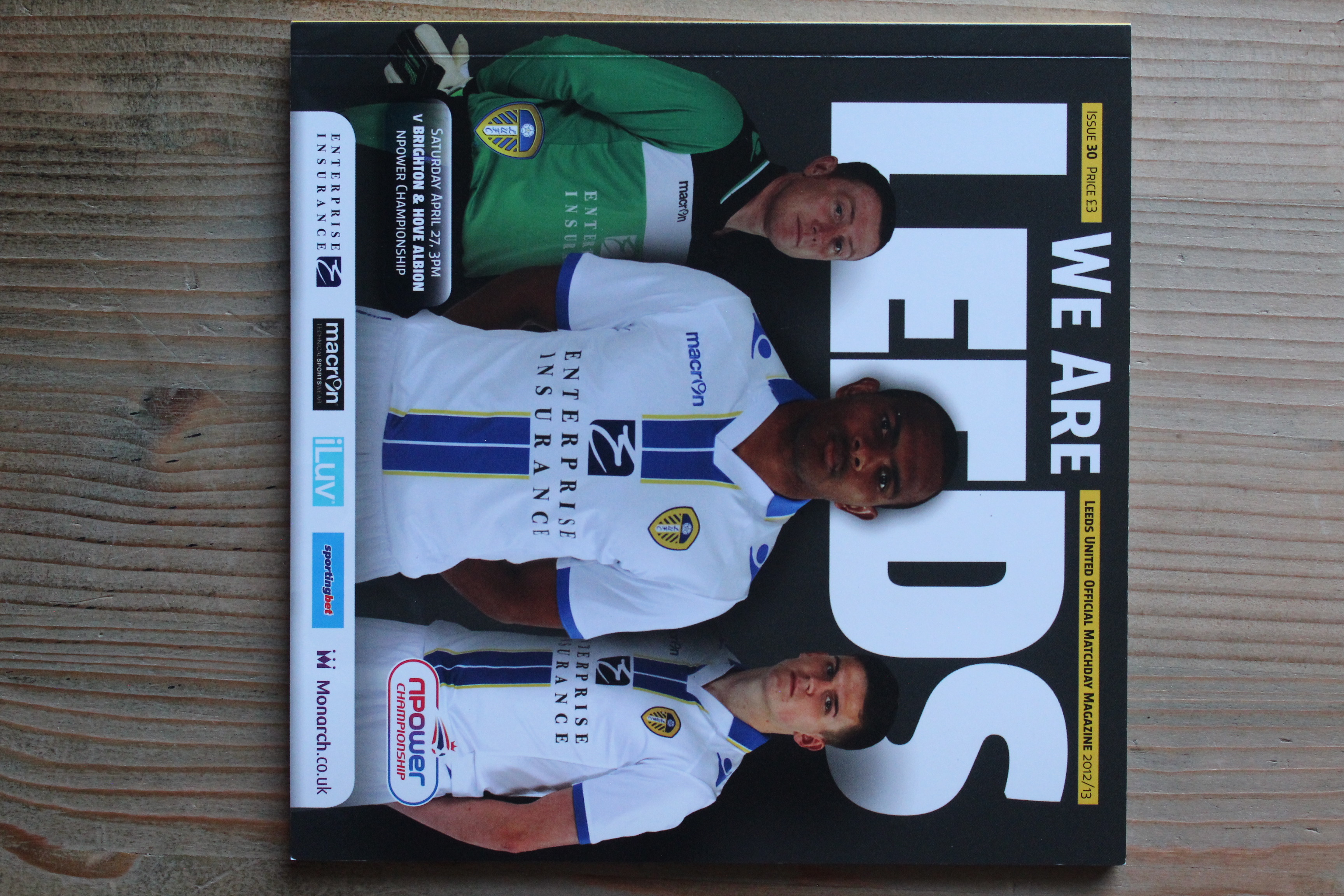 Leeds United FC v Brighton & Hove Albion FC