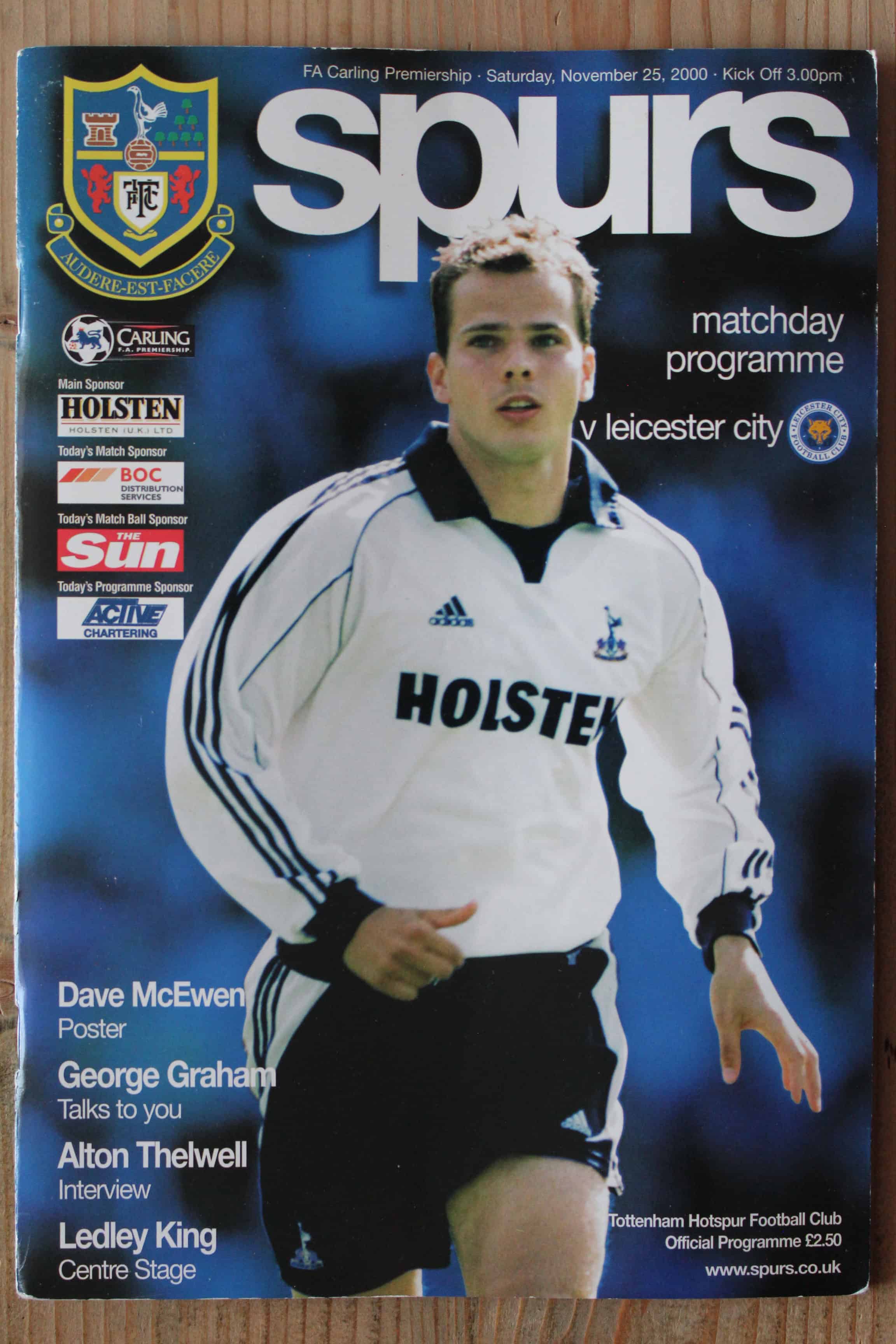 Tottenham Hotspur FC v Leicester City FC