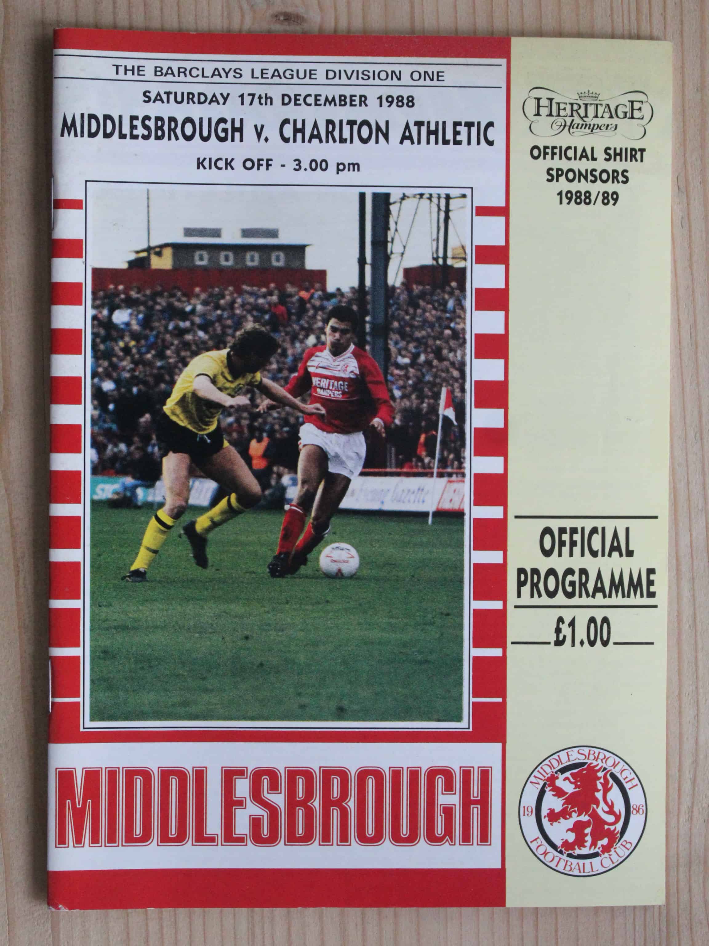Middlesbrough FC v Charlton Athletic FC