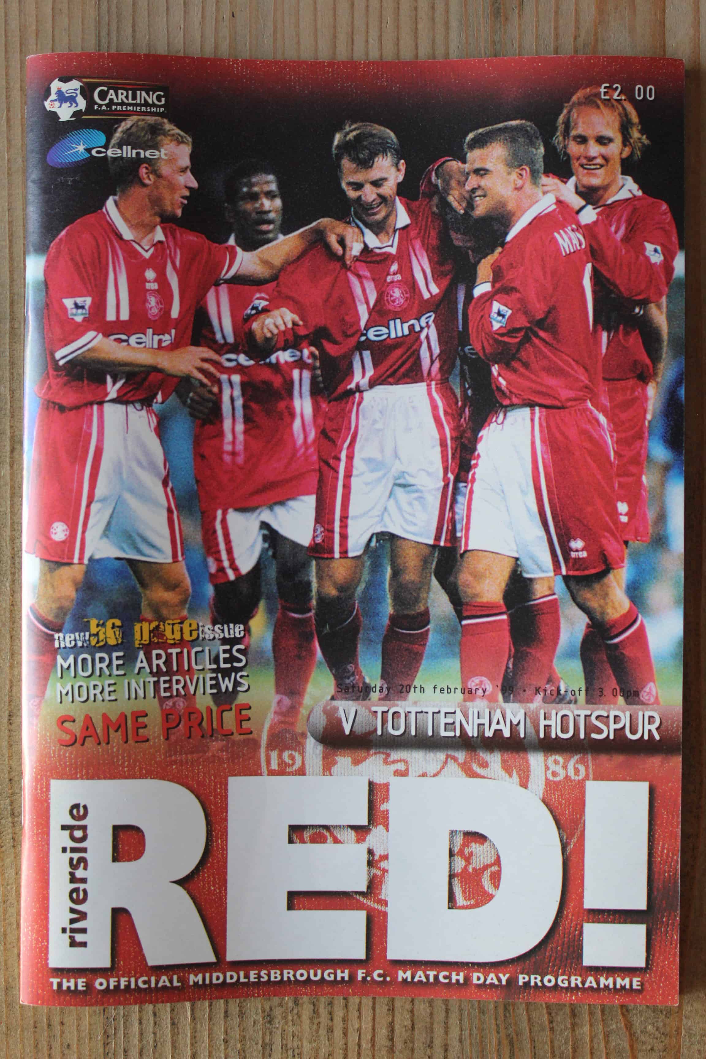 Middlesbrough FC v Tottenham Hotspur FC