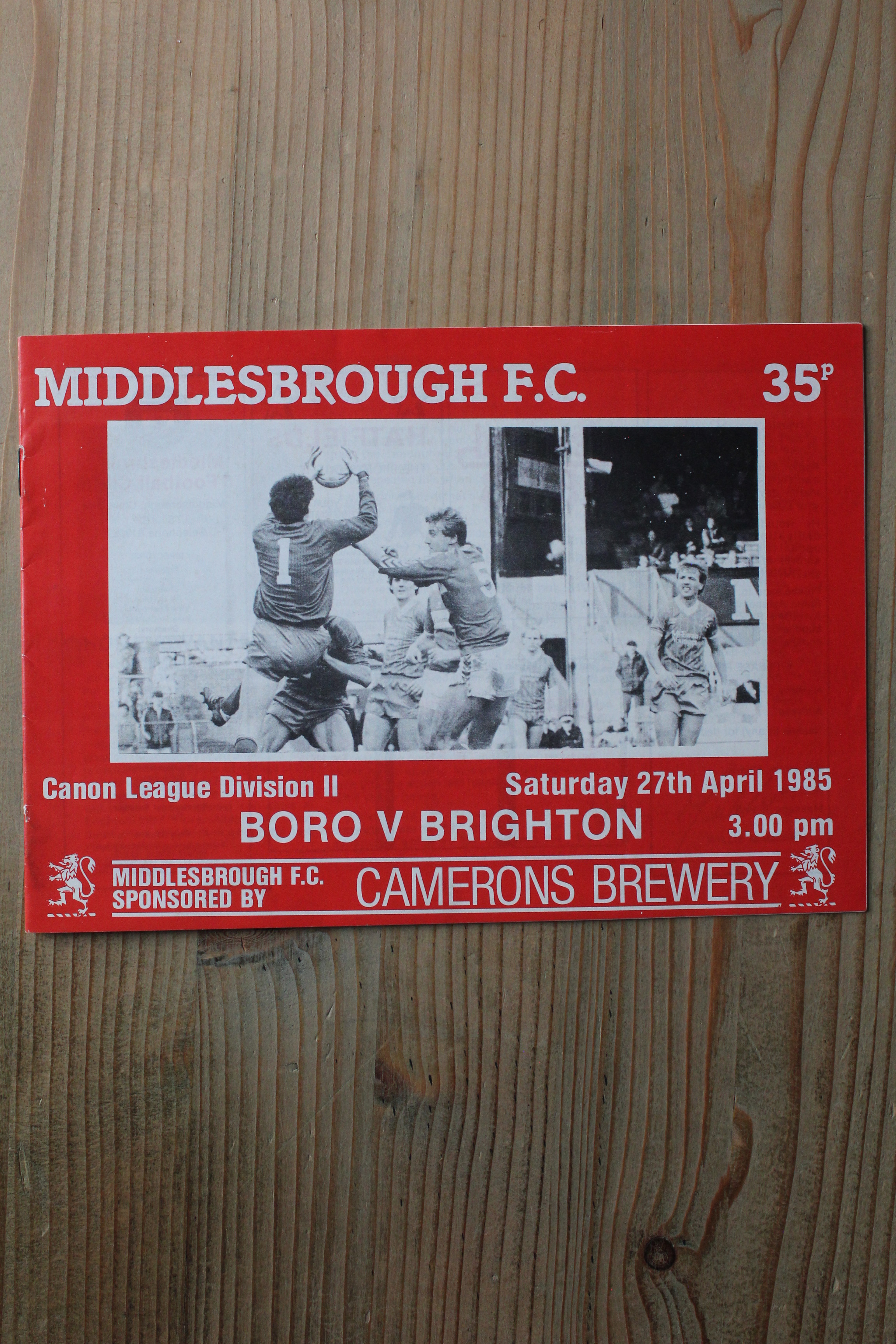 Middlesbrough FC v Brighton & Hove Albion FC