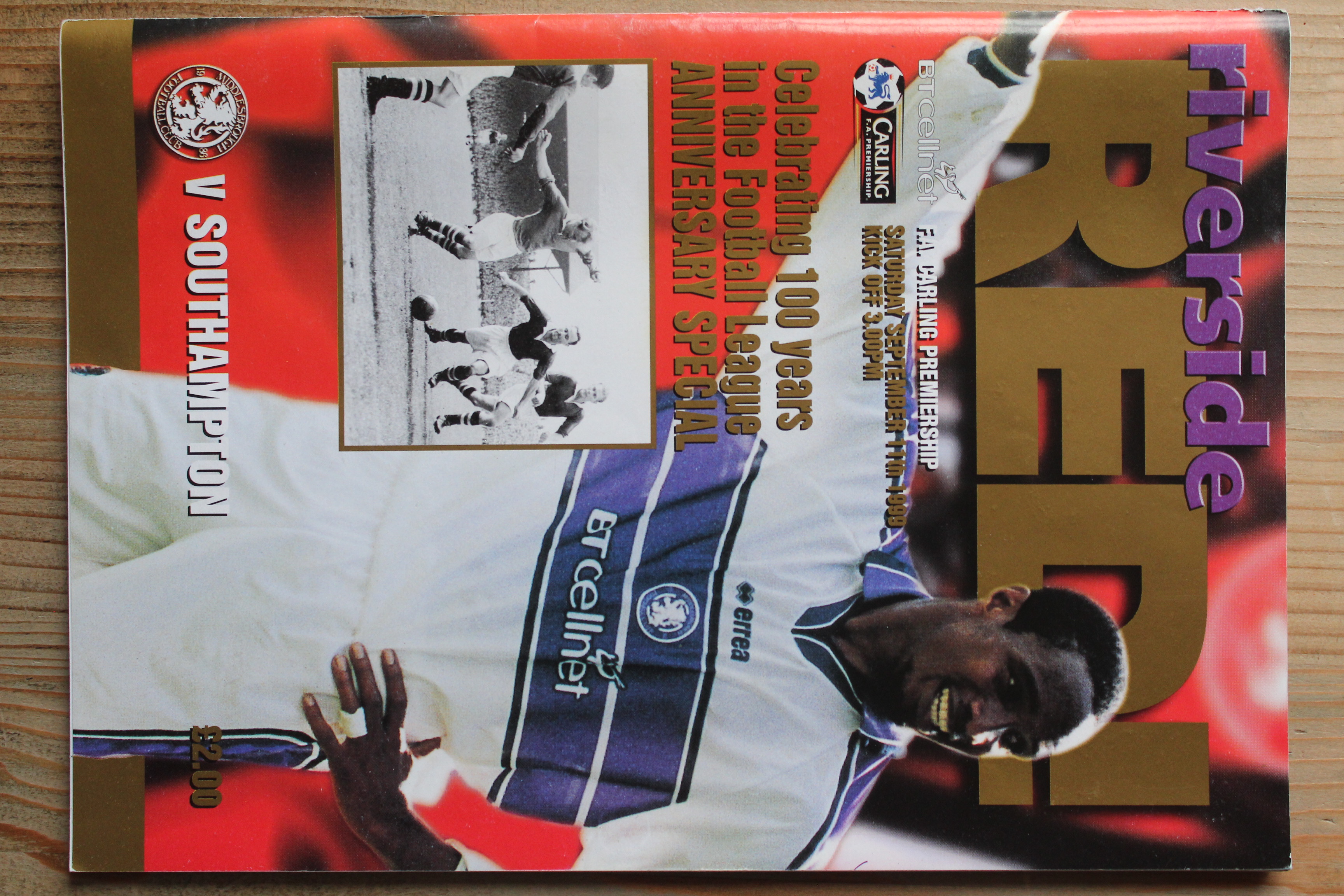 Middlesbrough FC v Southampton FC