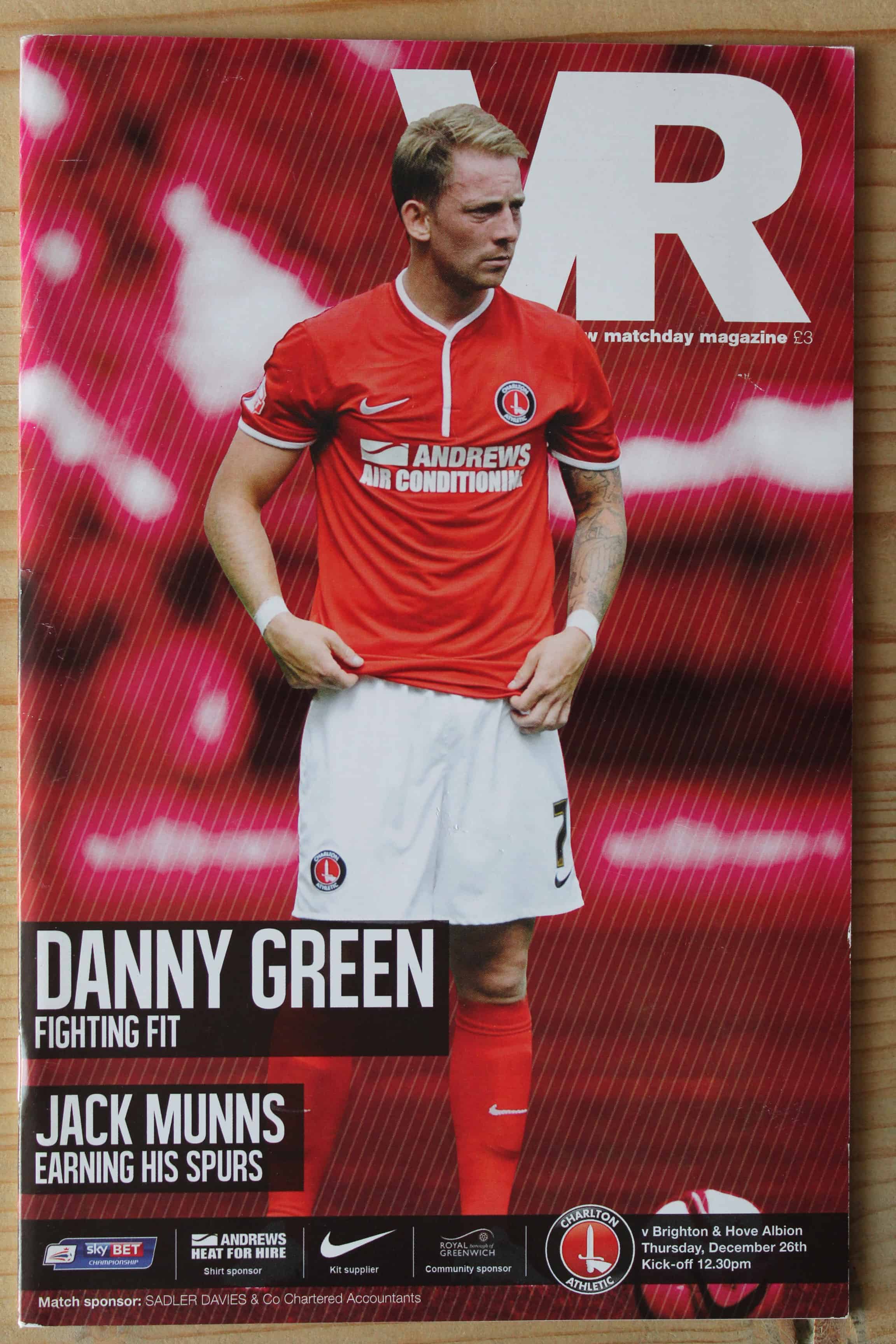 Charlton Athletic FC v Brighton & Hove Albion FC