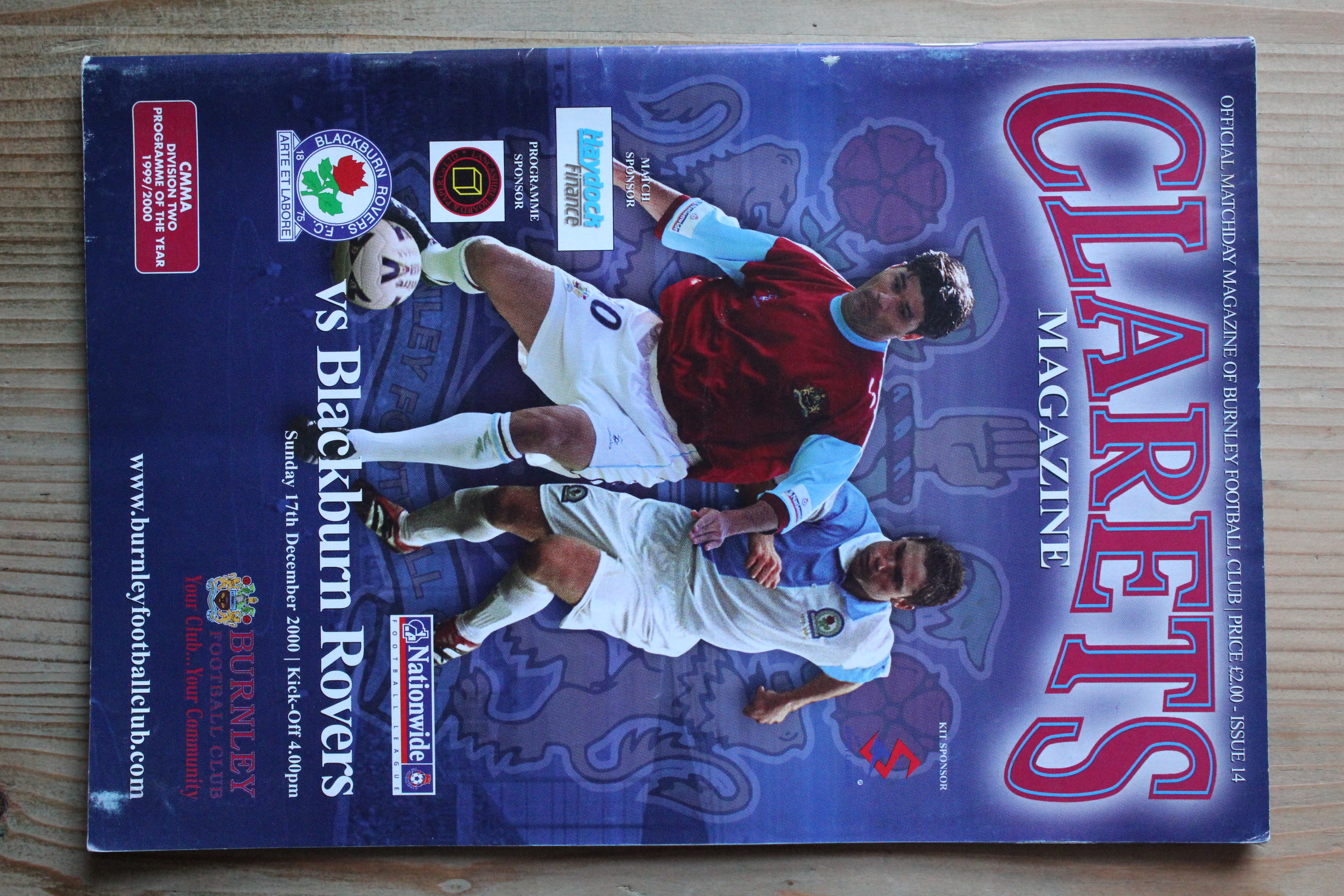 Burnley FC v Blackburn Rovers FC