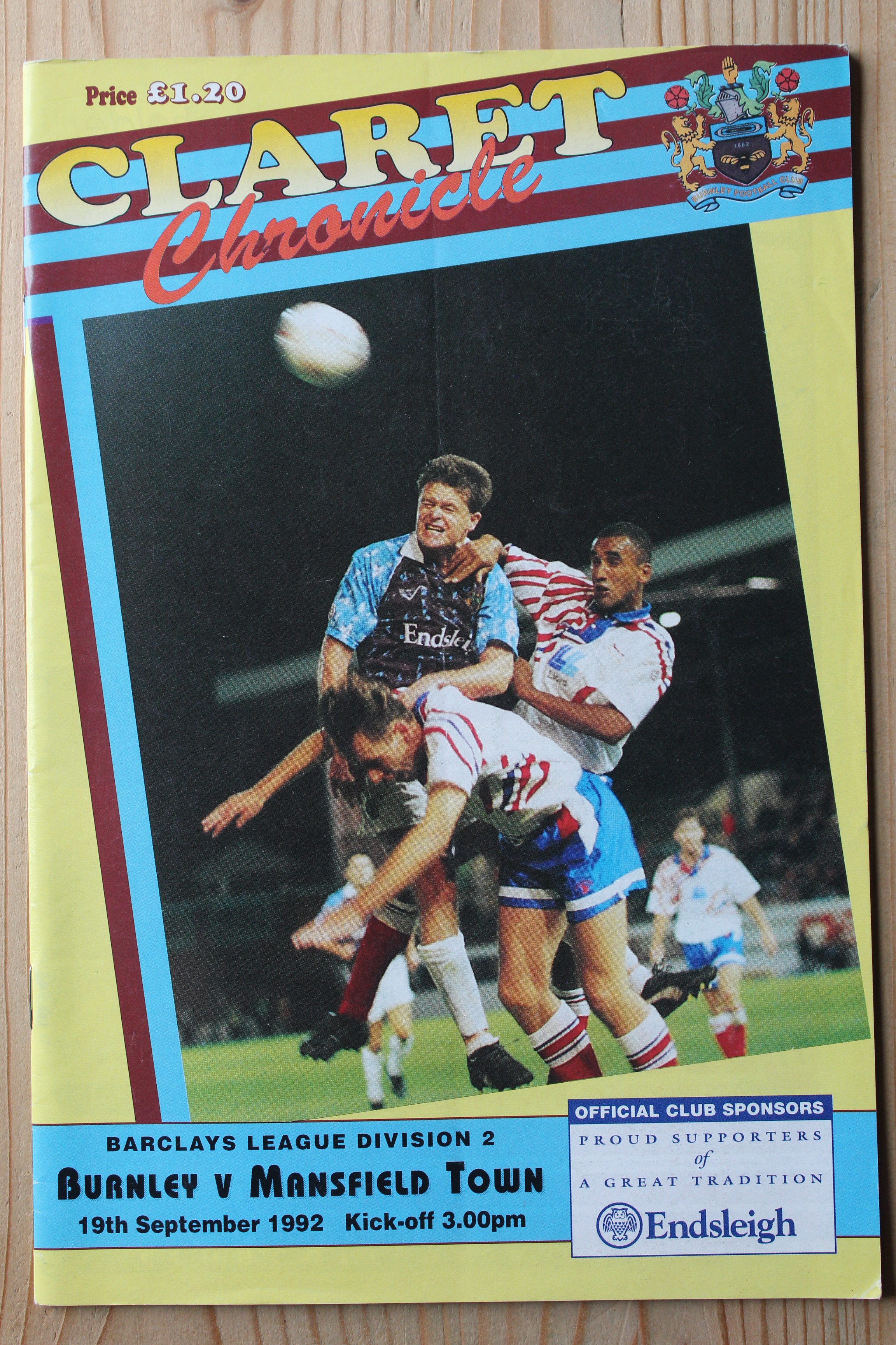 Burnley FC v Mansfield Town FC