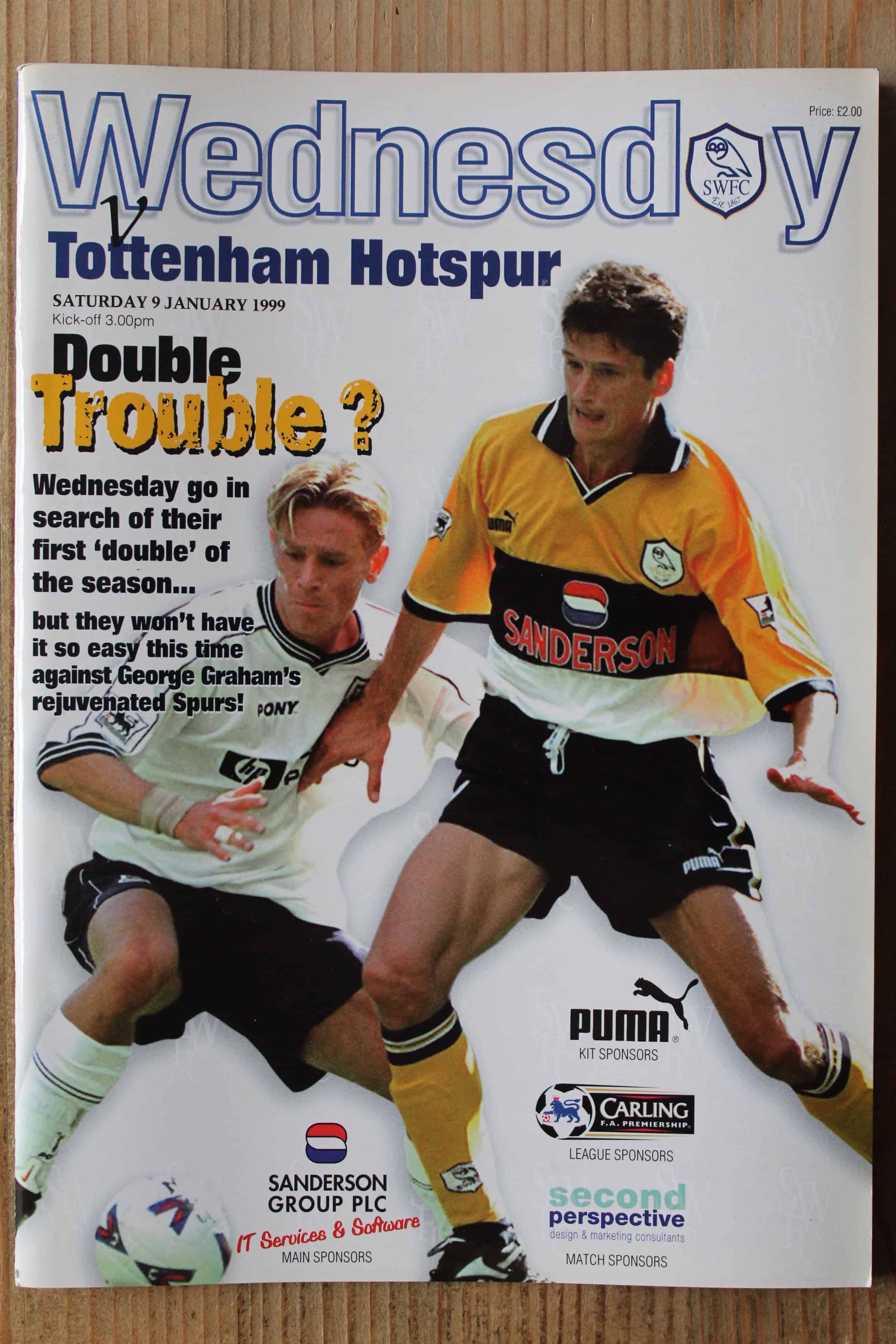 Sheffield Wednesday FC  v Tottenham Hotspur FC