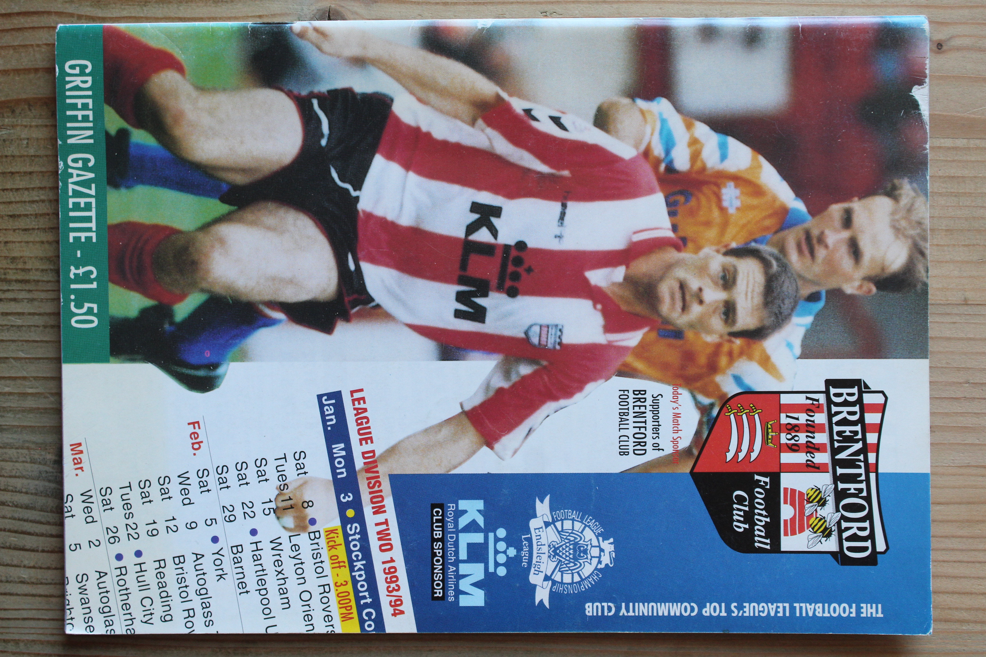 Brentford FC v Stockport County FC