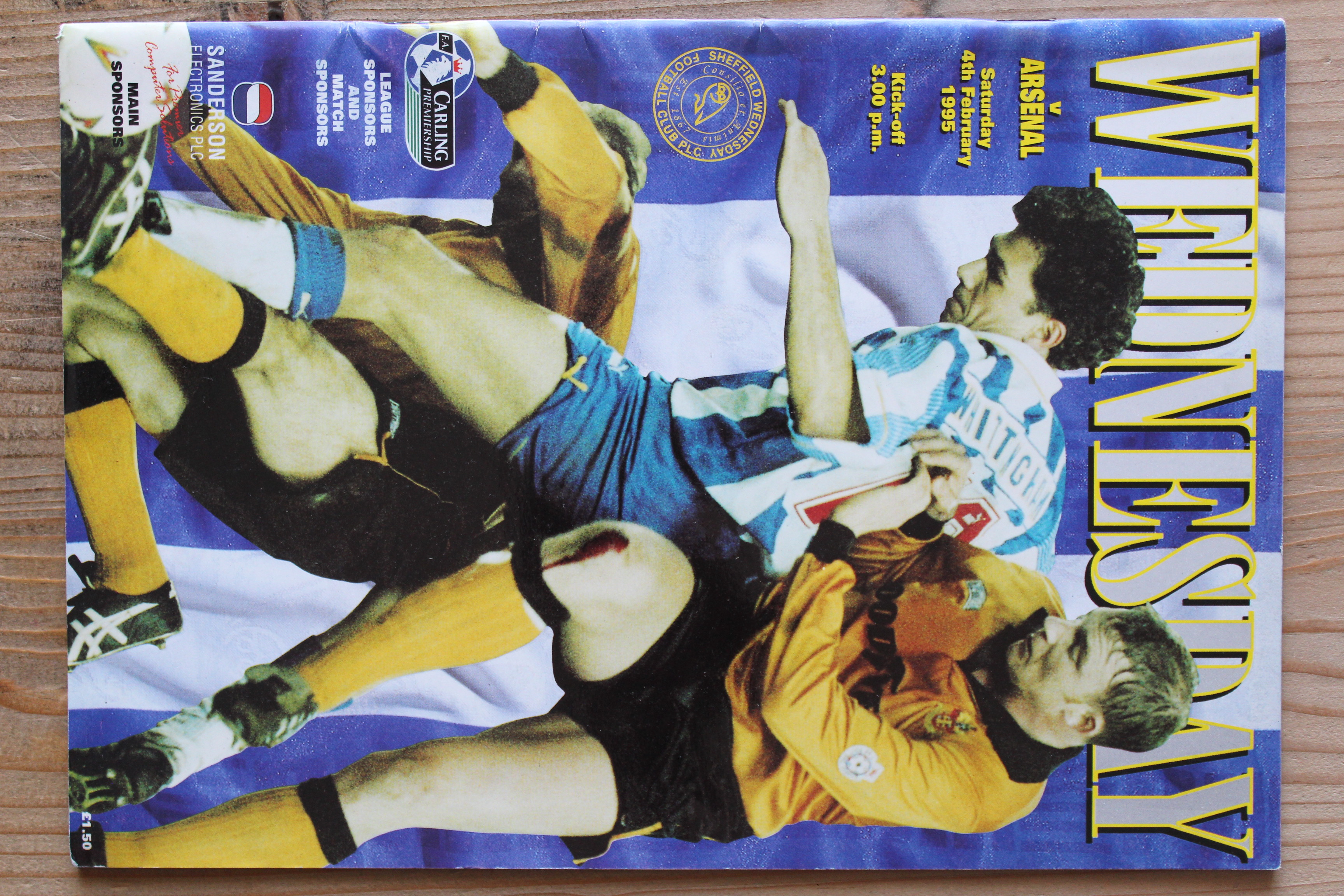 Sheffield Wednesday FC  v Arsenal FC