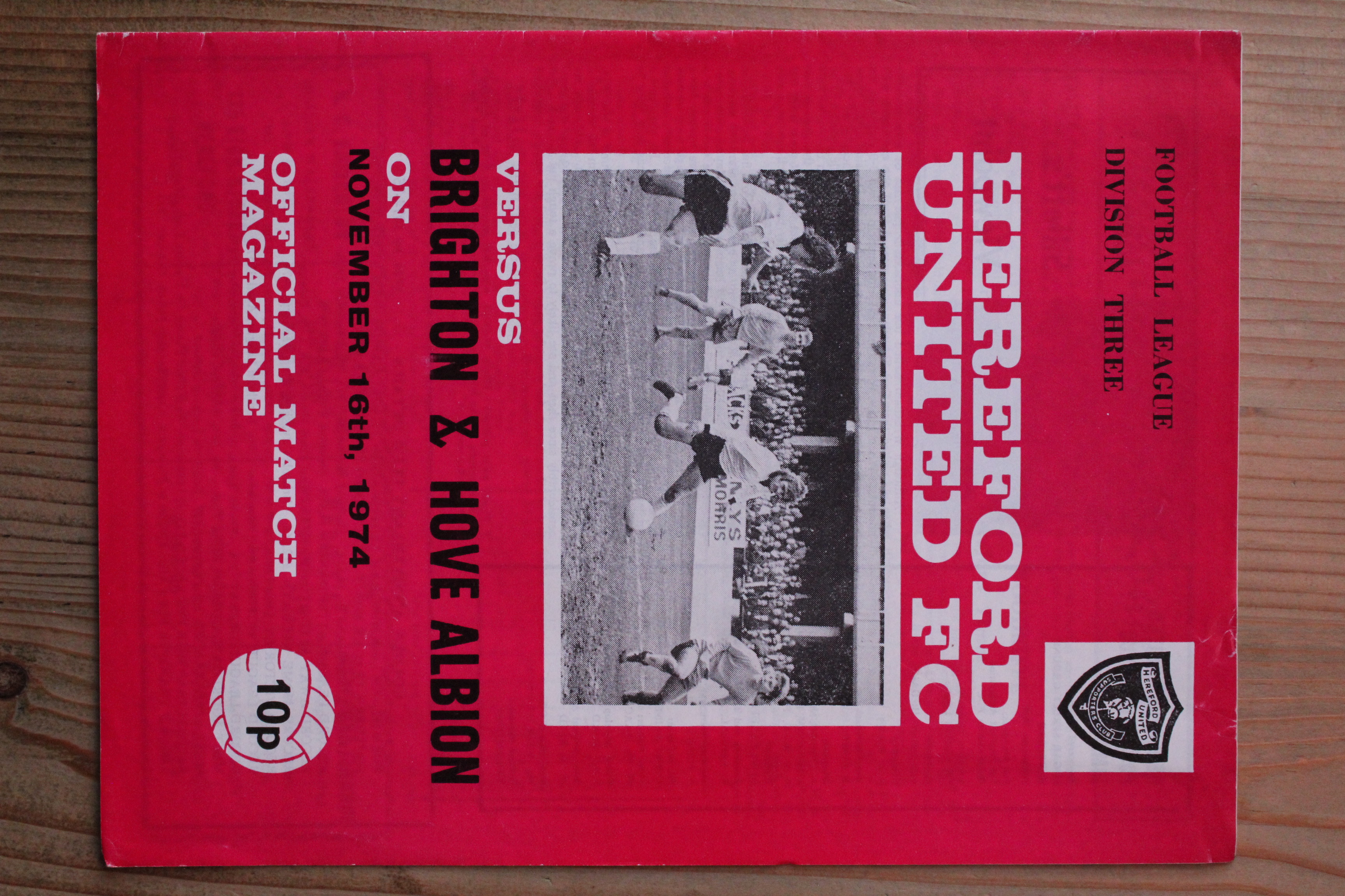 Hereford United v Brighton & Hove Albion FC