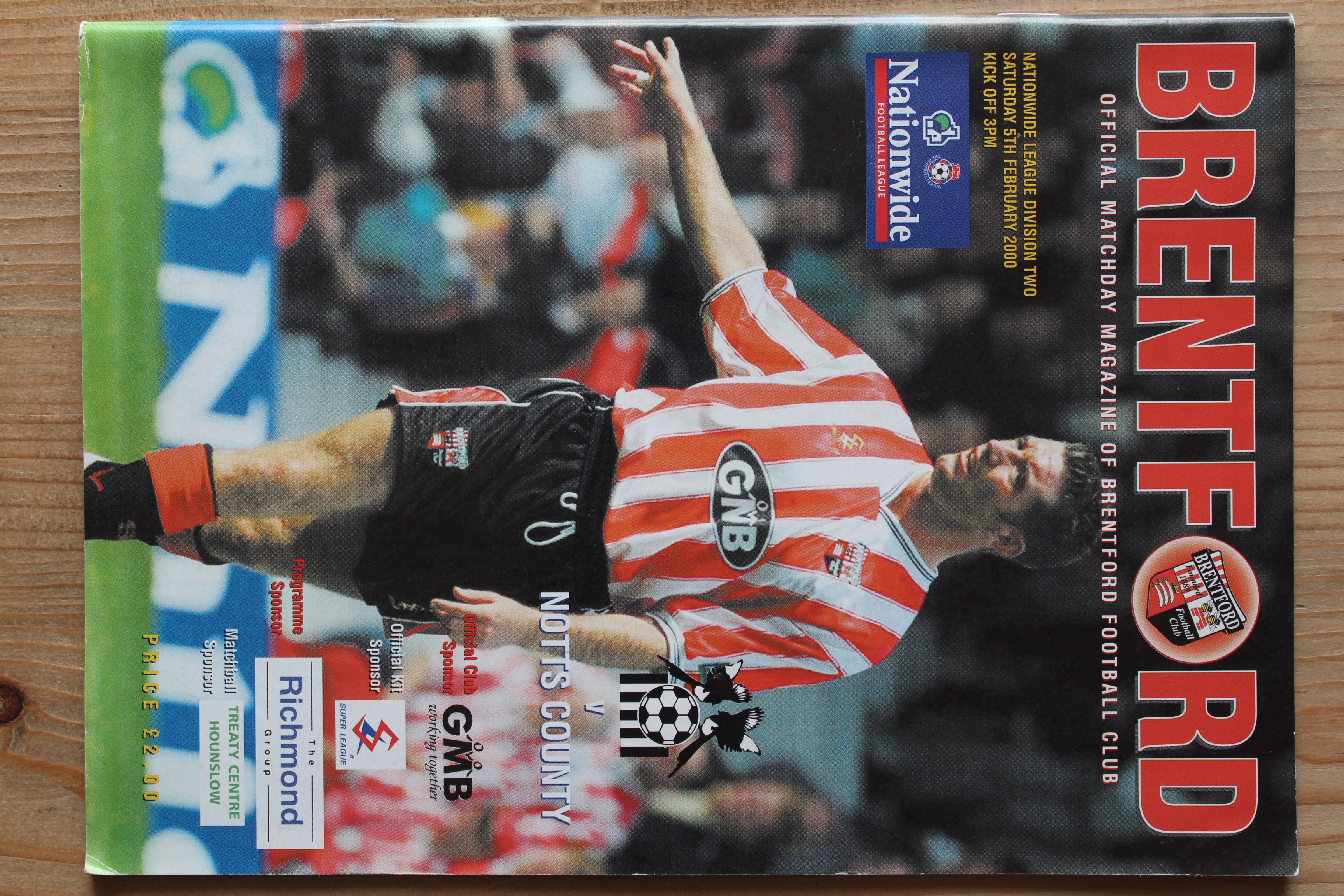 Brentford FC v Notts County FC