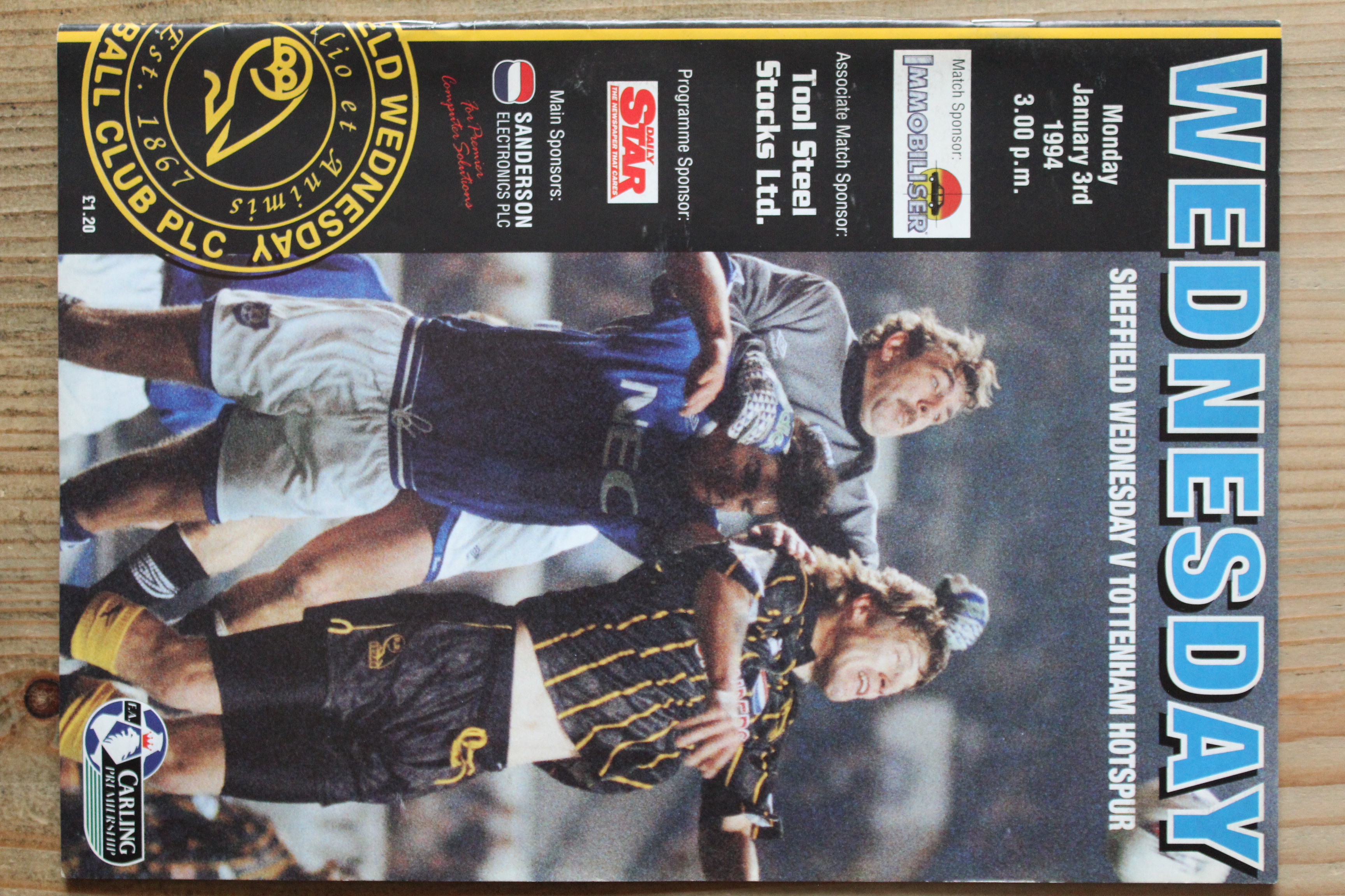 Sheffield Wednesday FC  v Tottenham Hotspur FC