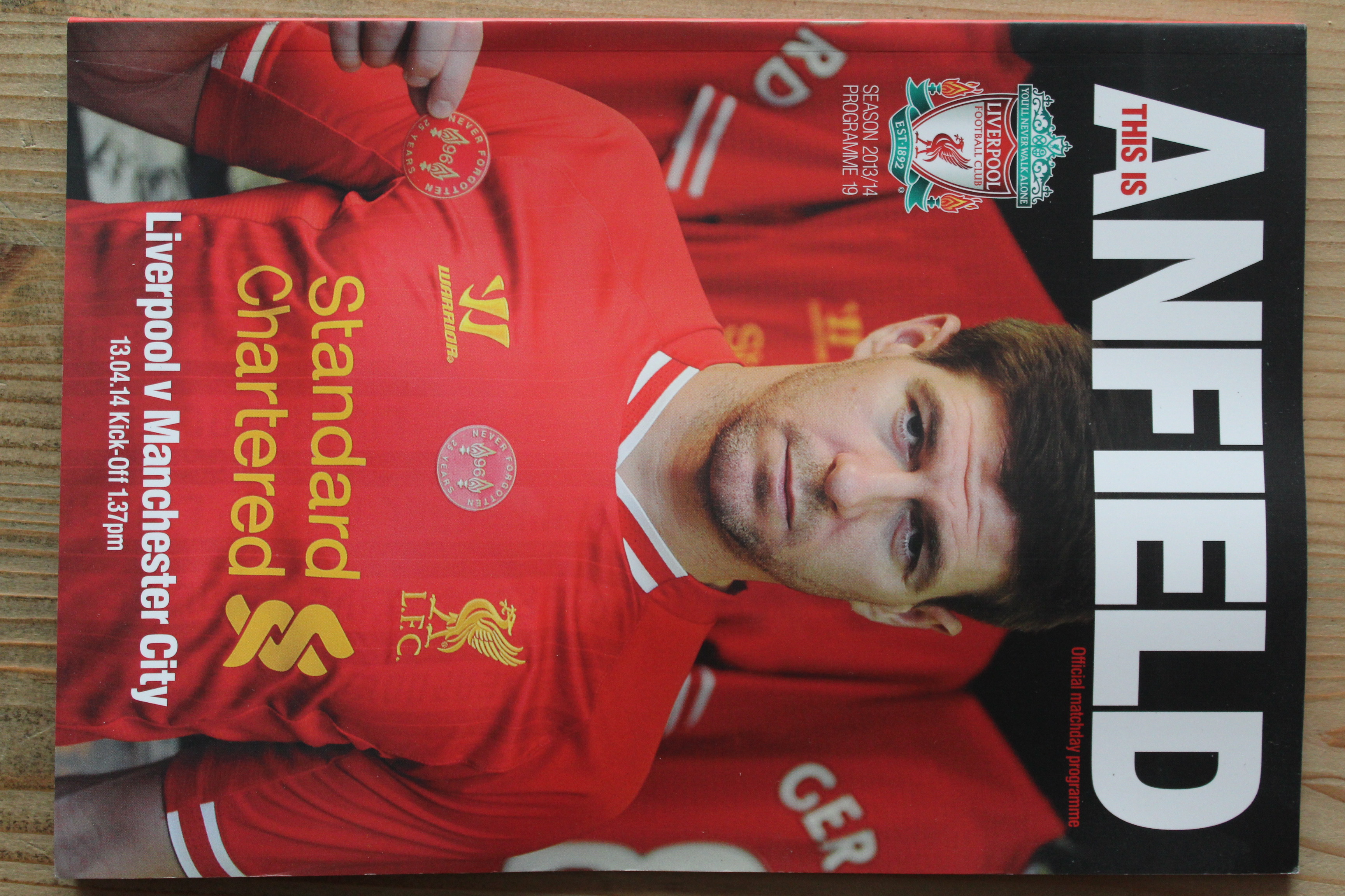 Liverpool FC v Manchester City FC