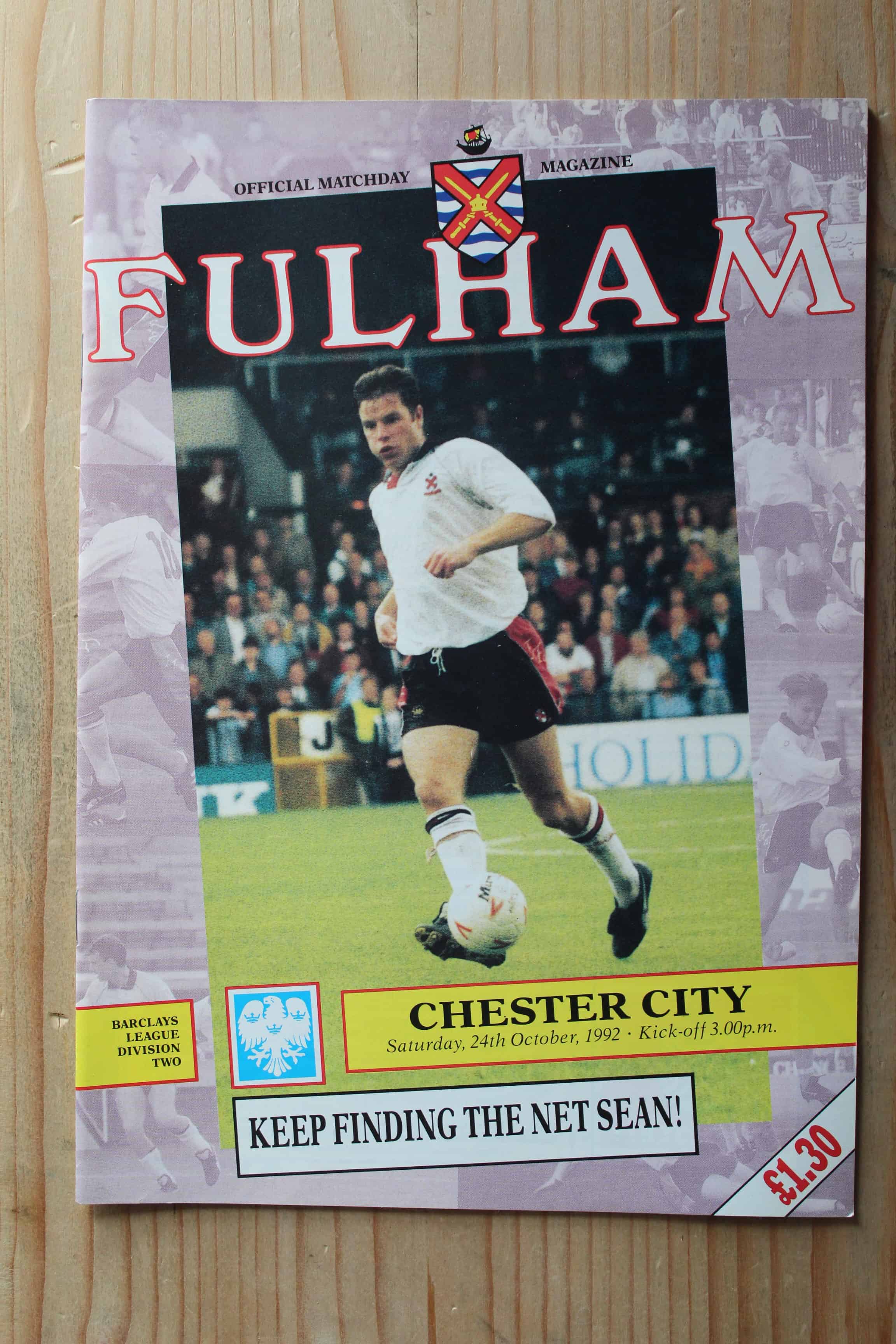 Fulham FC v Chester City FC