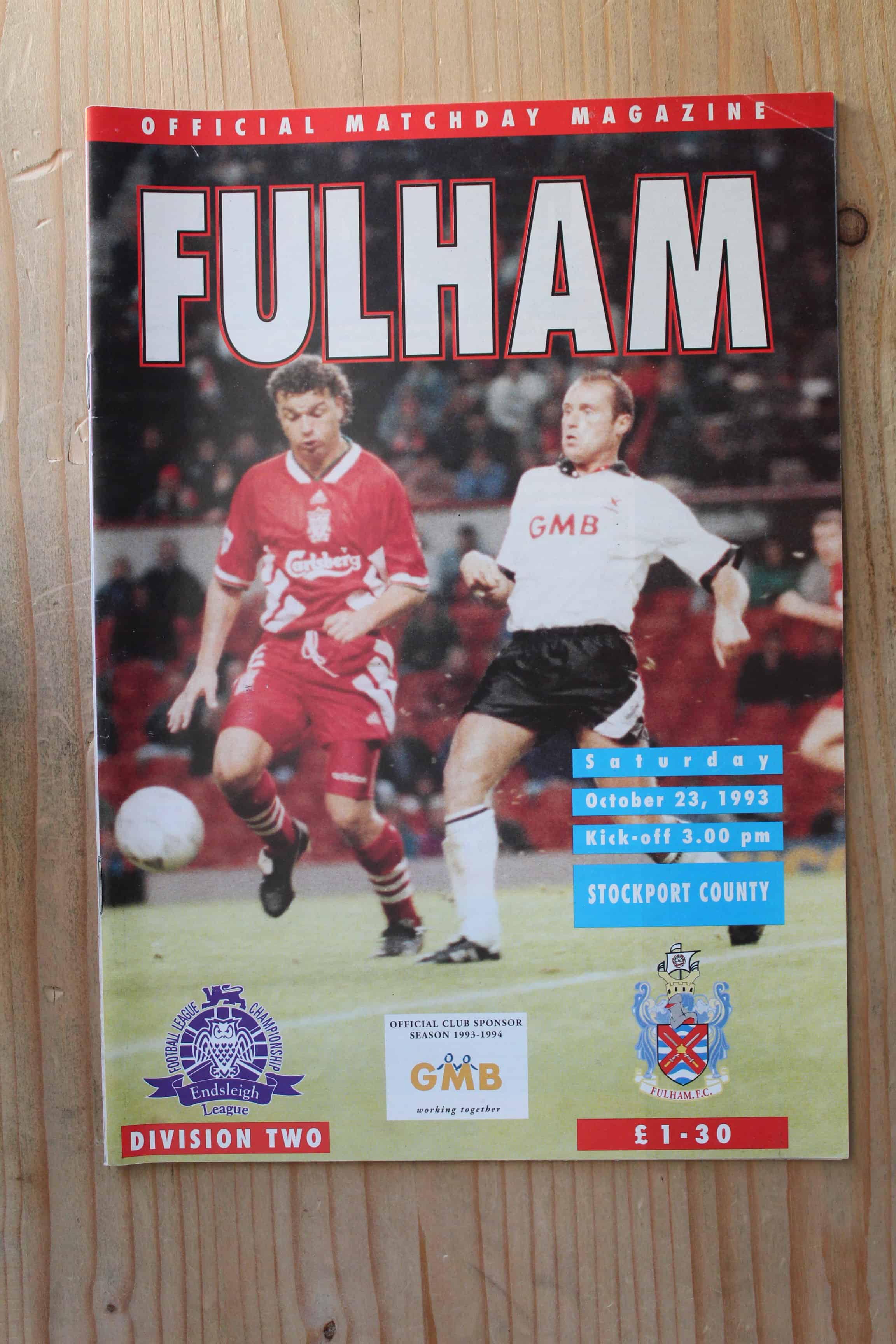 Fulham FC v Stockport County FC