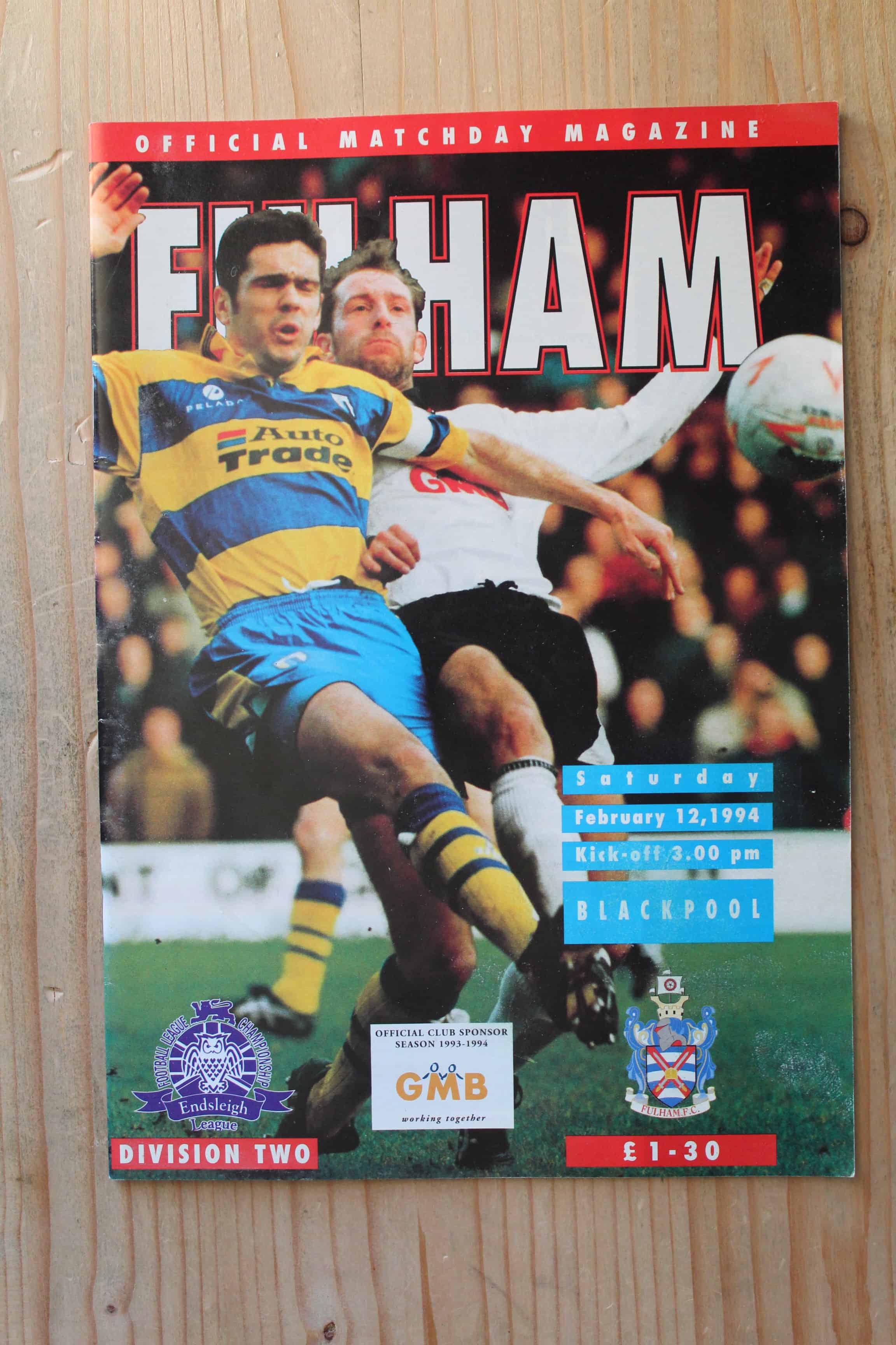 Fulham FC v Blackpool FC