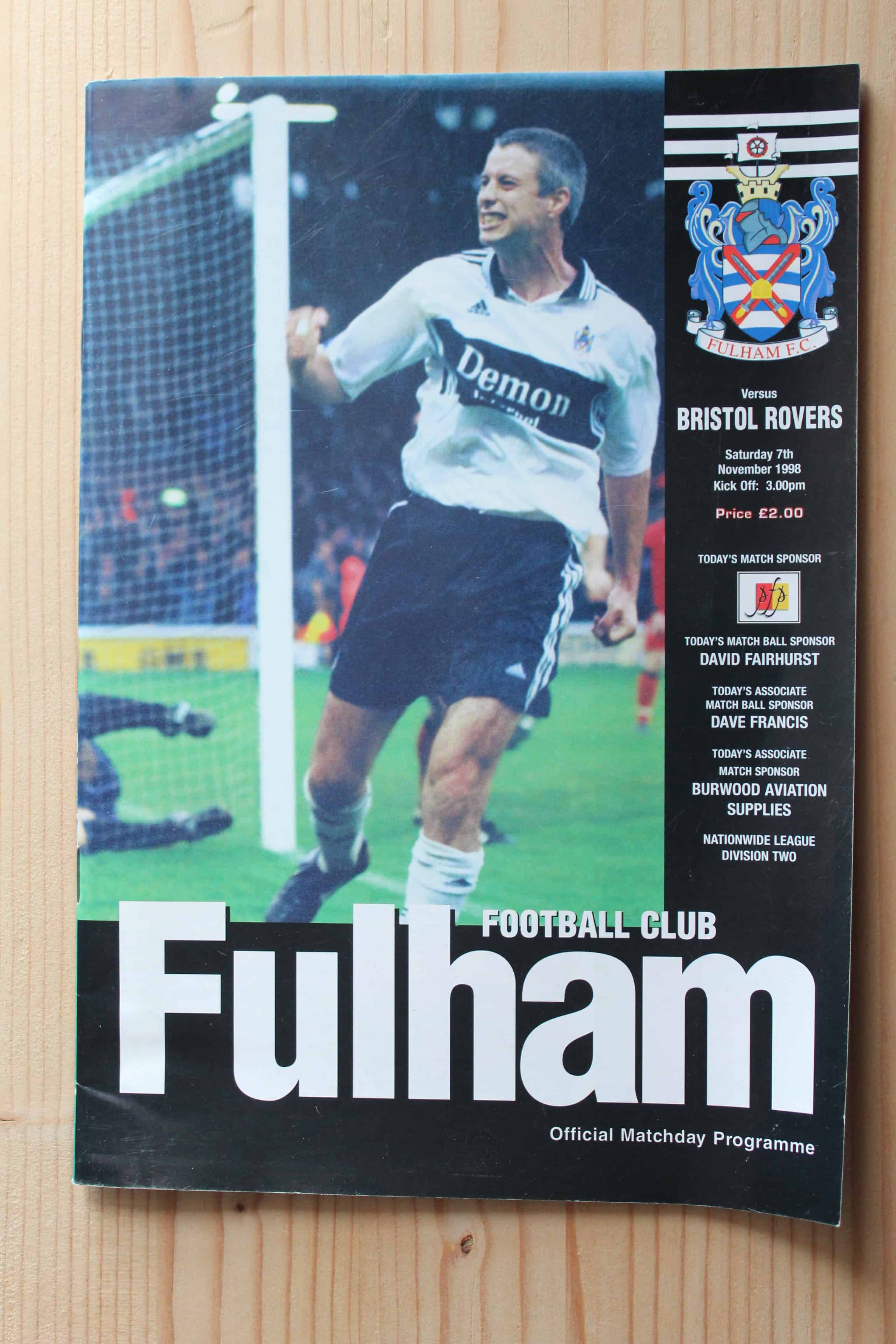 Fulham FC v Bristol Rovers FC