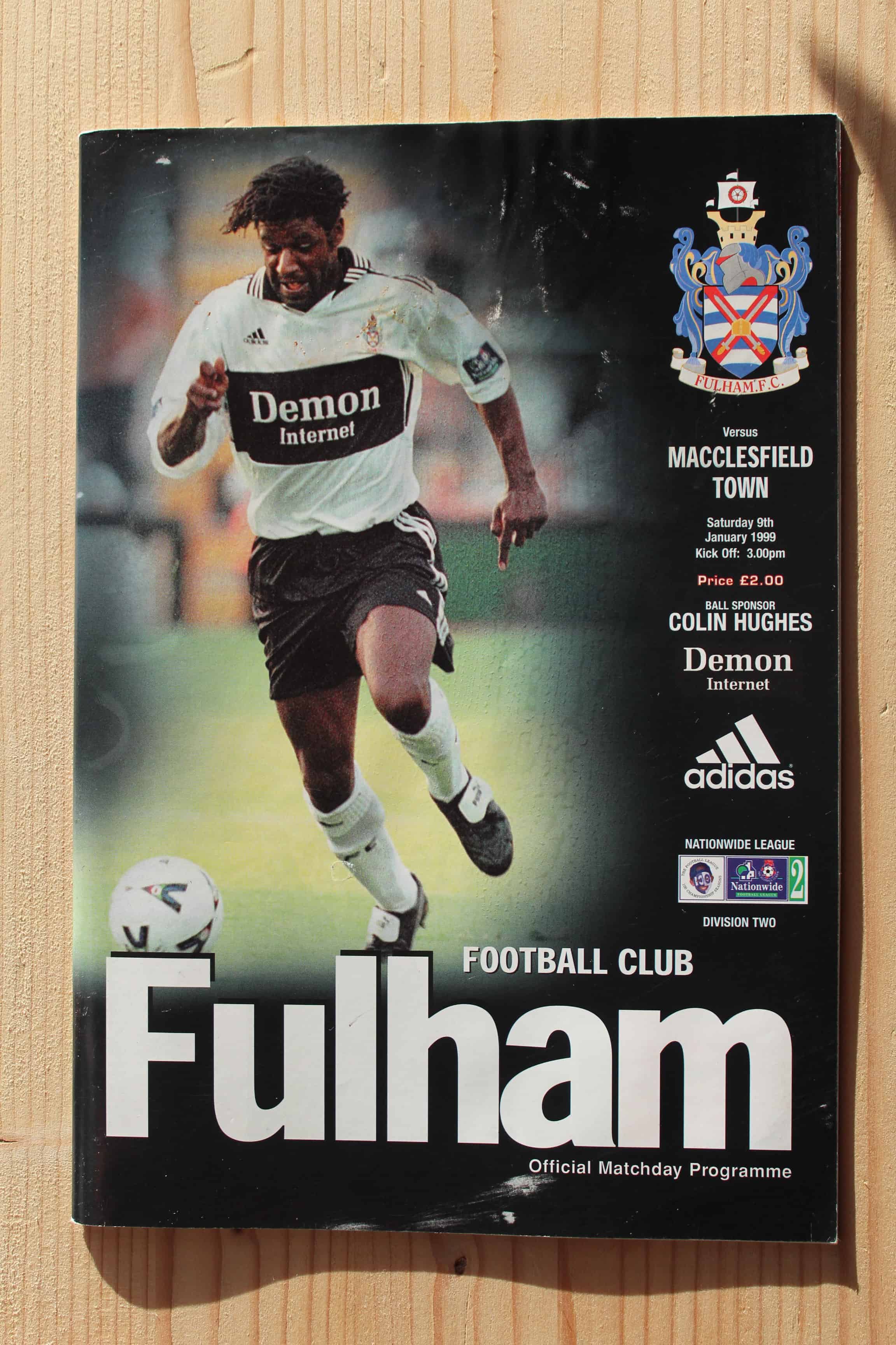 Fulham FC v Macclesfield Town FC