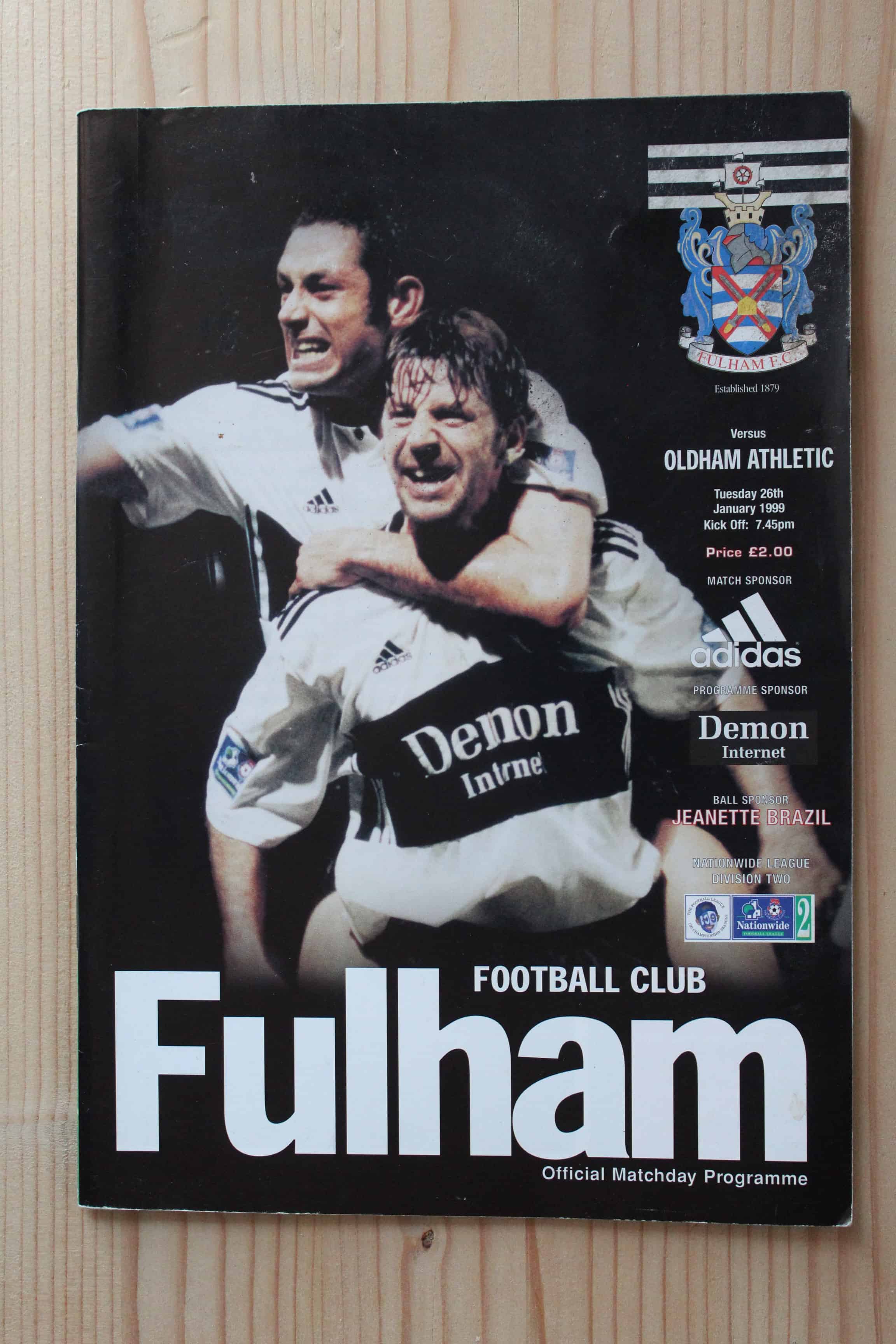 Fulham FC v Oldham Athletic FC