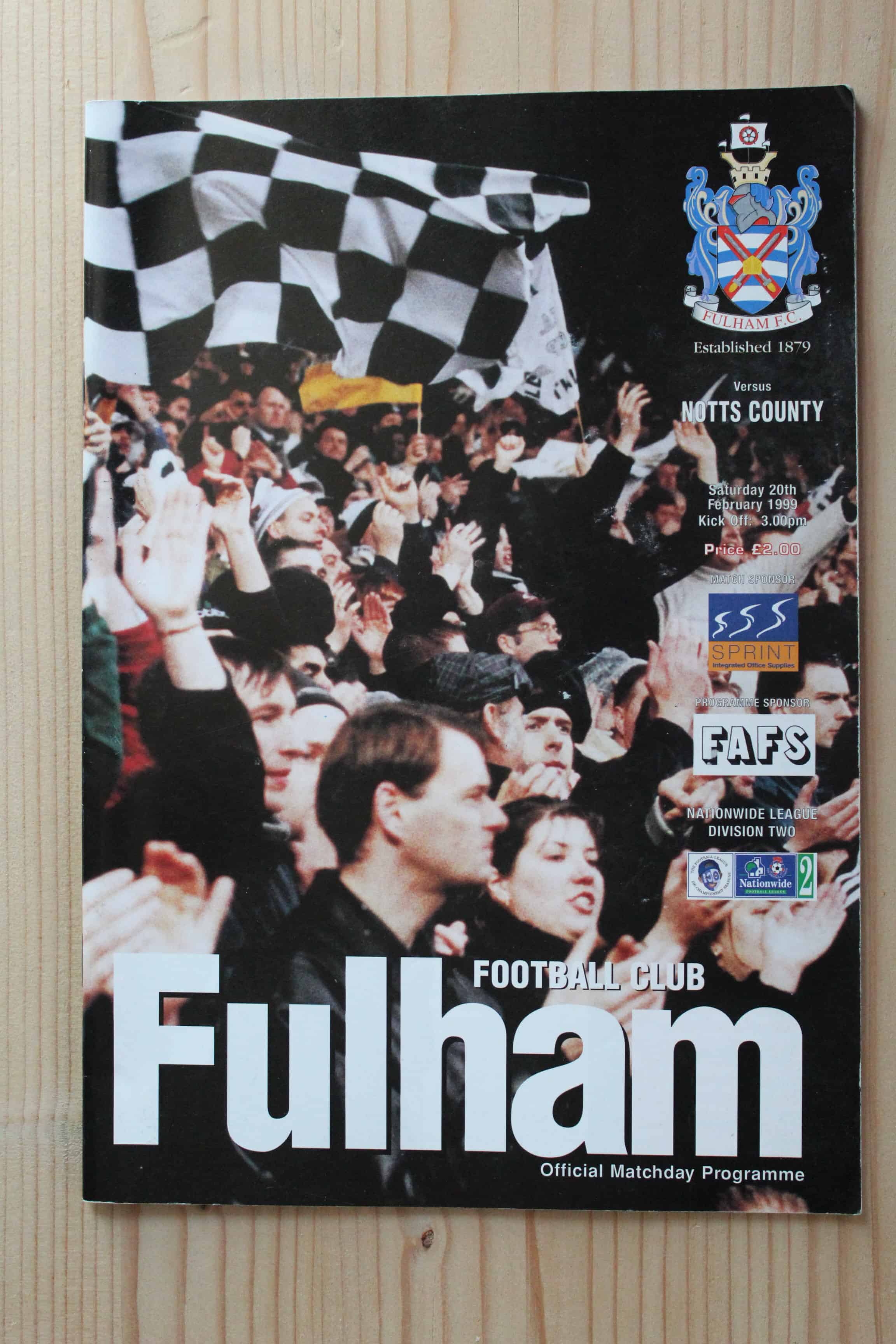 Fulham FC v Notts County FC