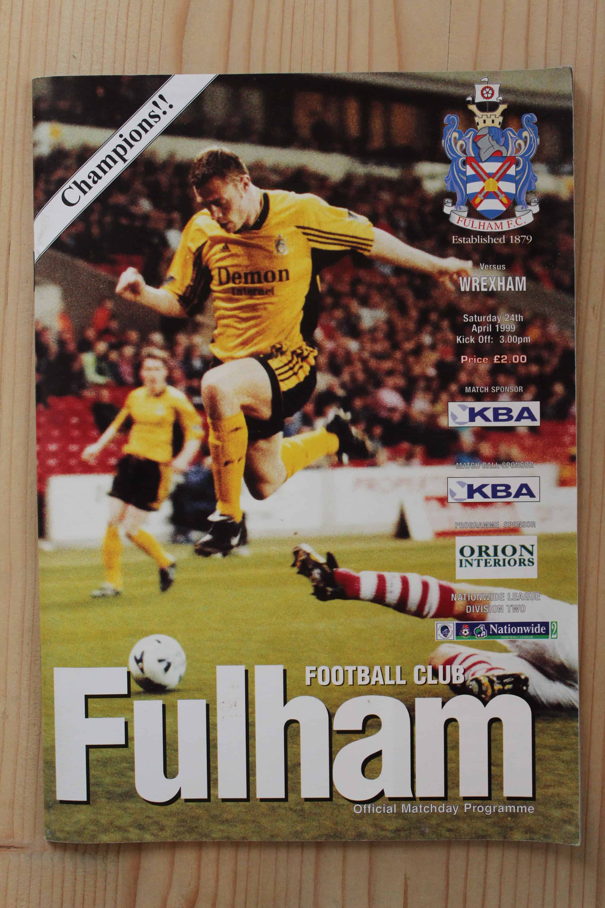 Fulham FC v Wrexham FC