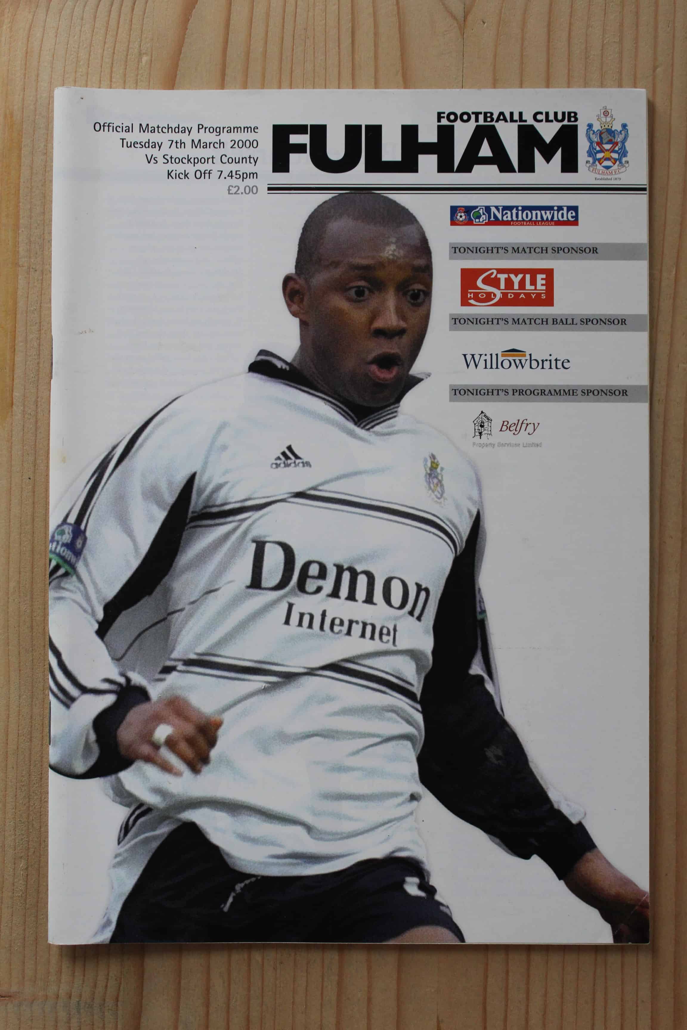 Fulham FC v Stockport County FC