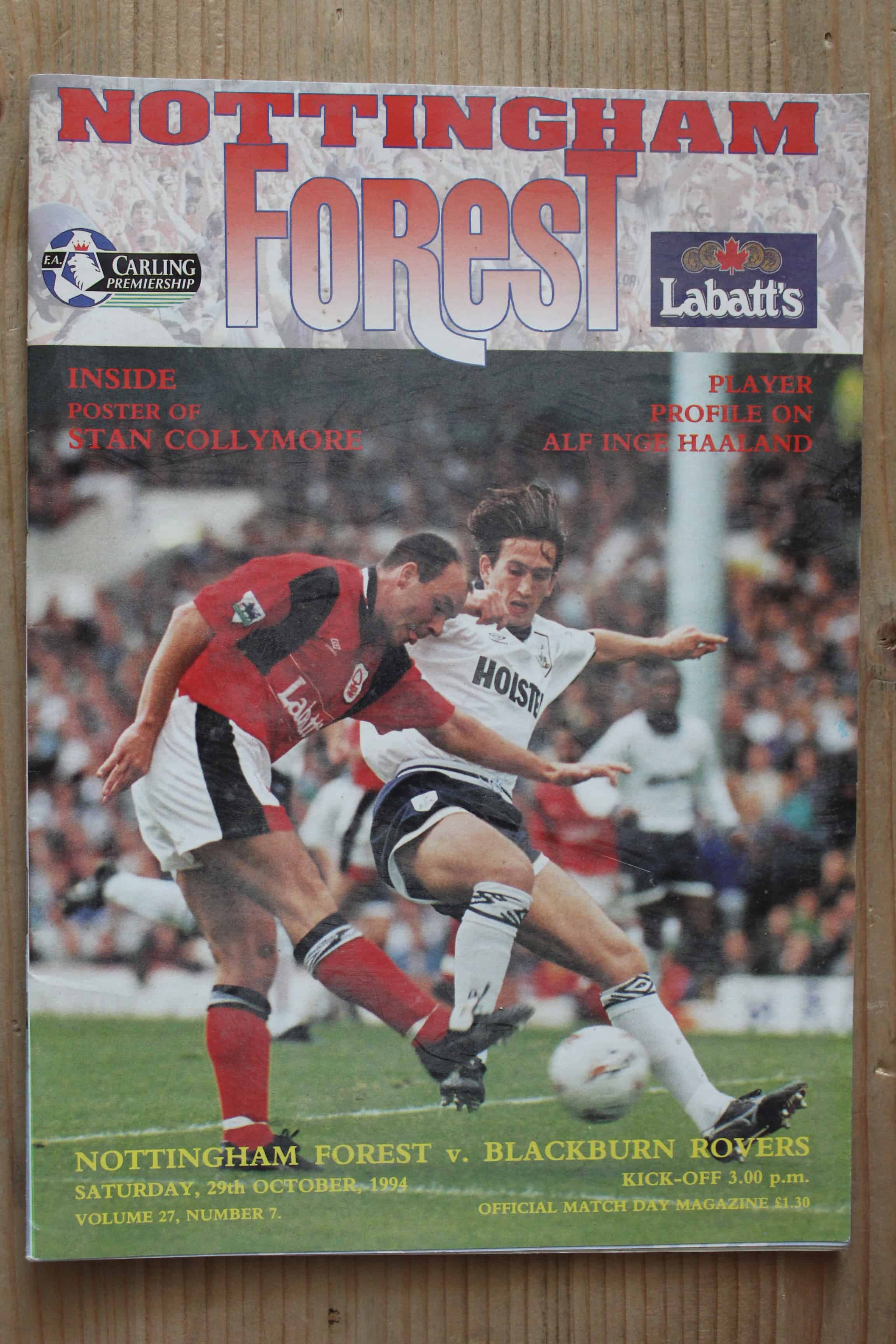 Nottingham Forest FC v Blackburn Rovers FC