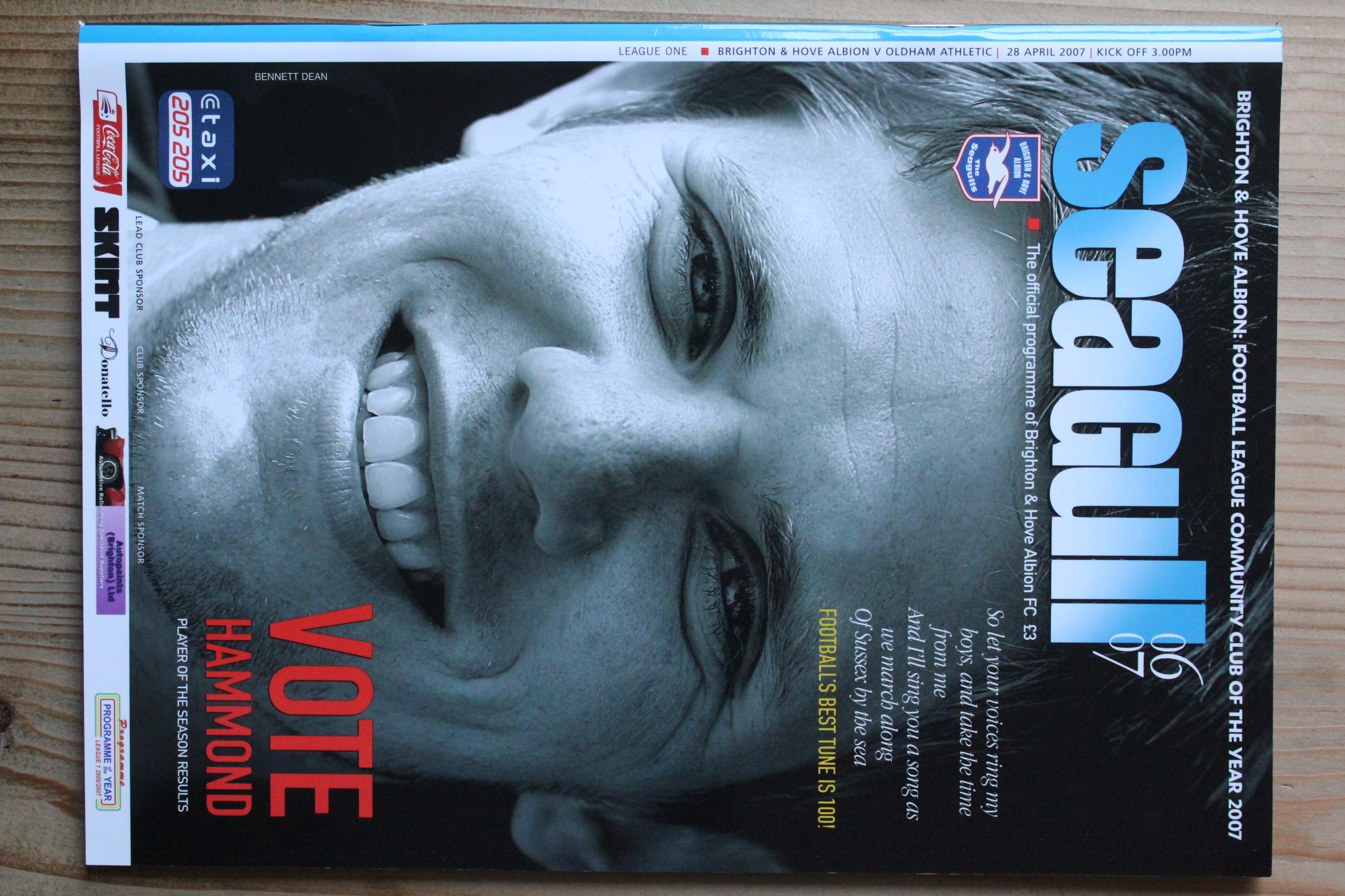 Brighton & Hove Albion FC v Oldham Athletic FC