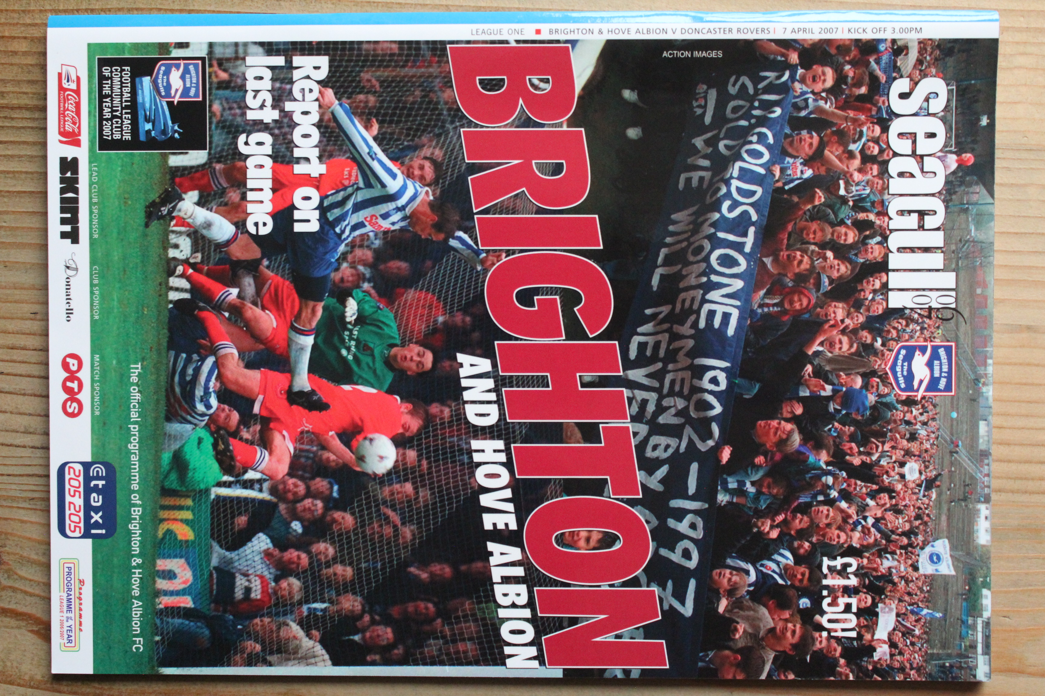 Brighton & Hove Albion FC v Doncaster Rovers FC