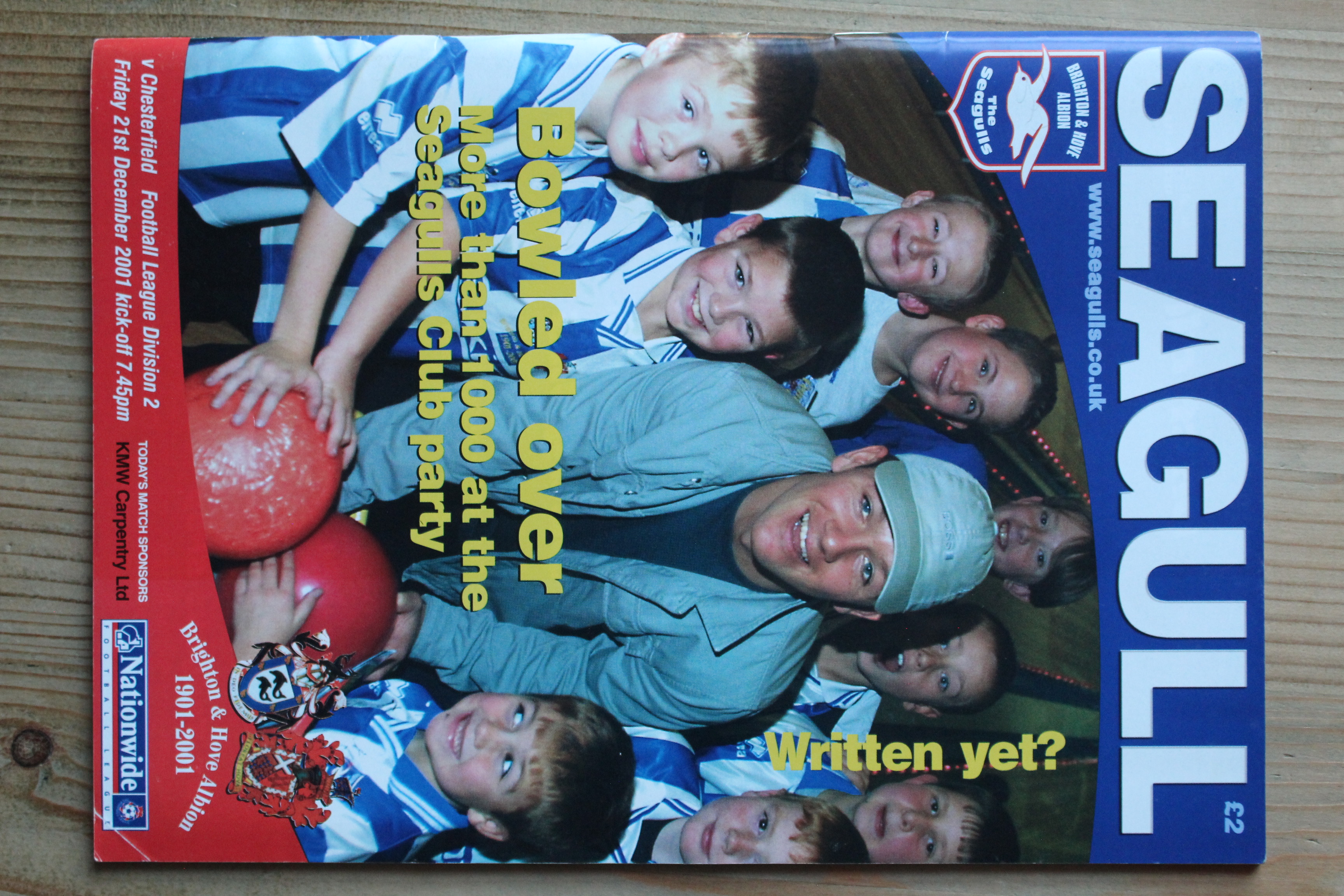 Brighton & Hove Albion FC v Chesterfield FC