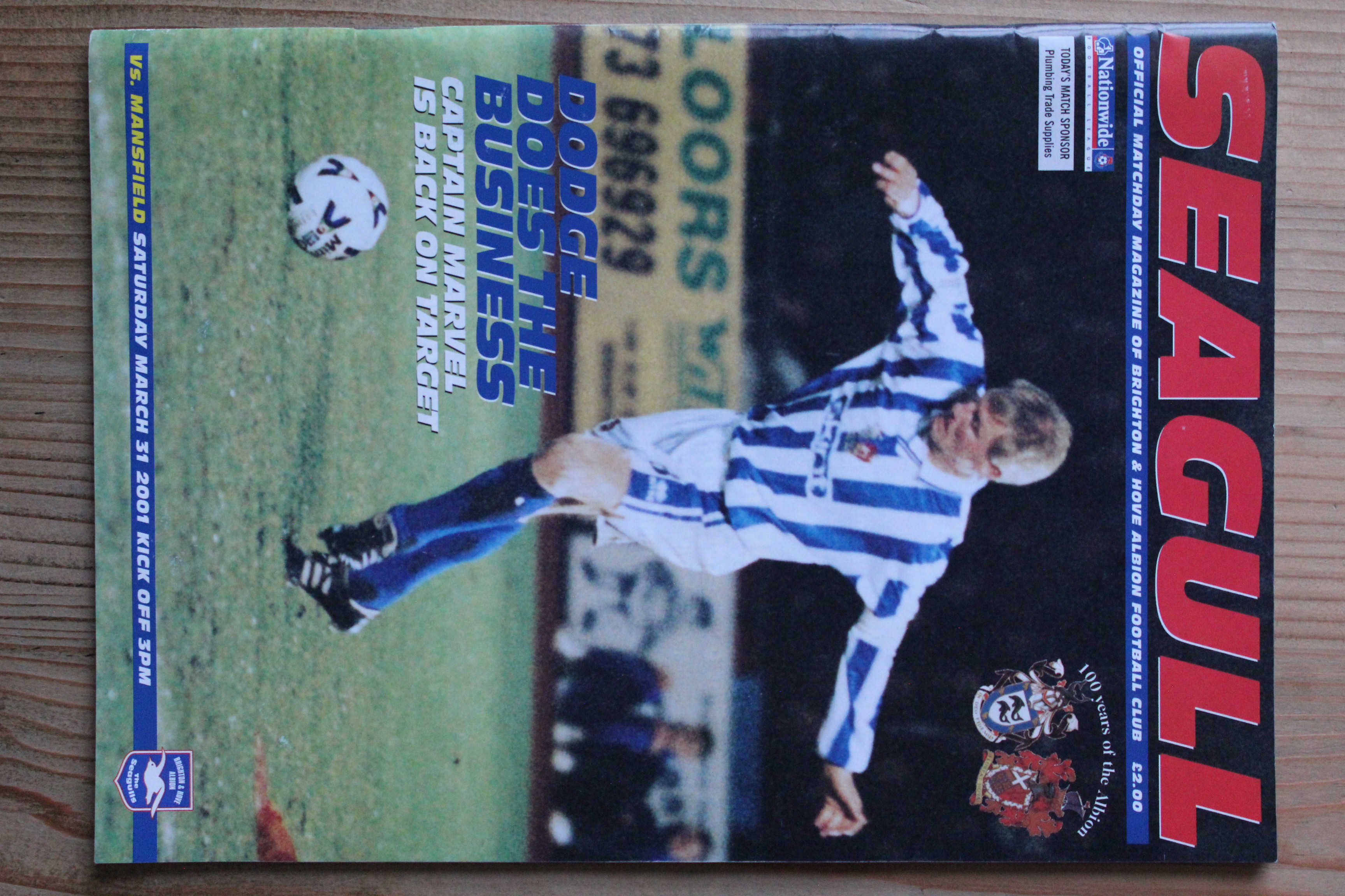 Brighton & Hove Albion FC v Mansfield Town FC