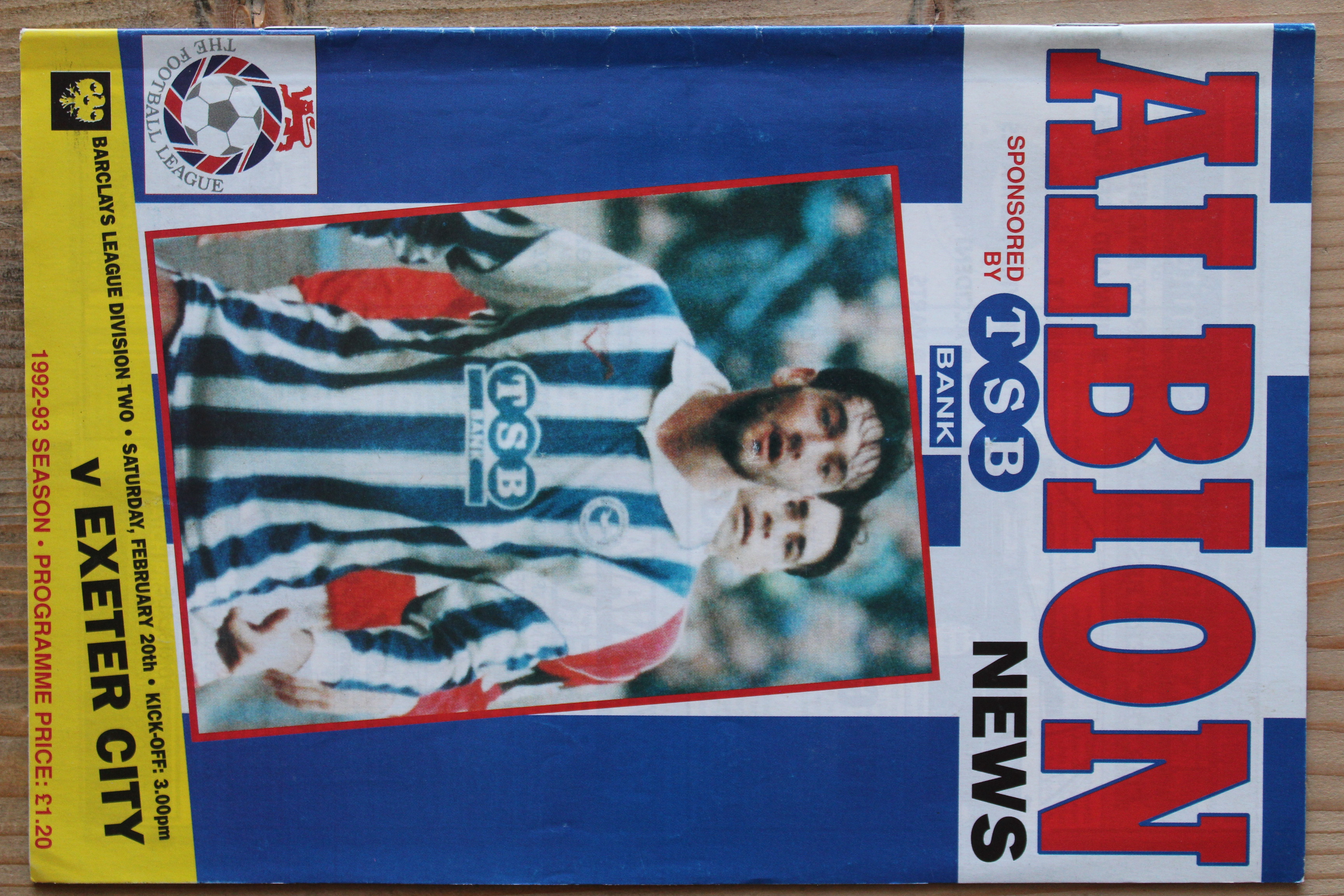 Brighton & Hove Albion FC v Exeter City FC